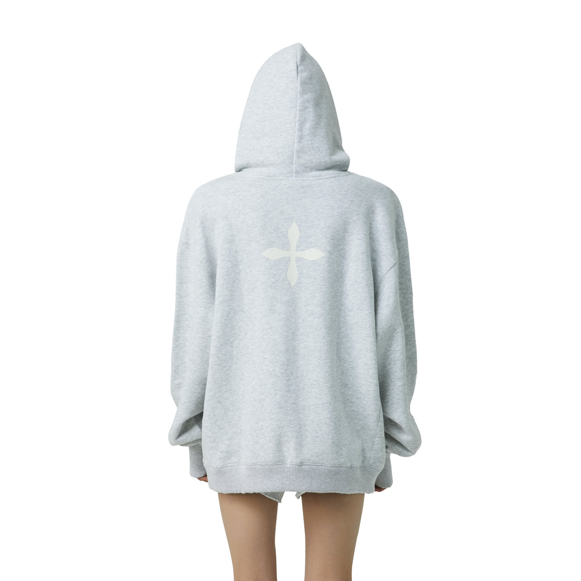 SMFK Gray Compass Hoodie | MADA IN CHINA