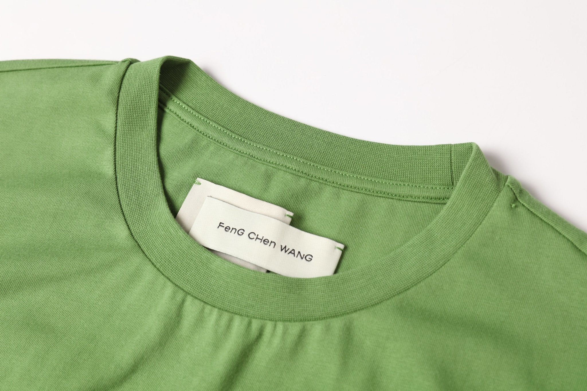 FENGCHEN WANG Green 3D Logo T-shirt | MADA IN CHINA