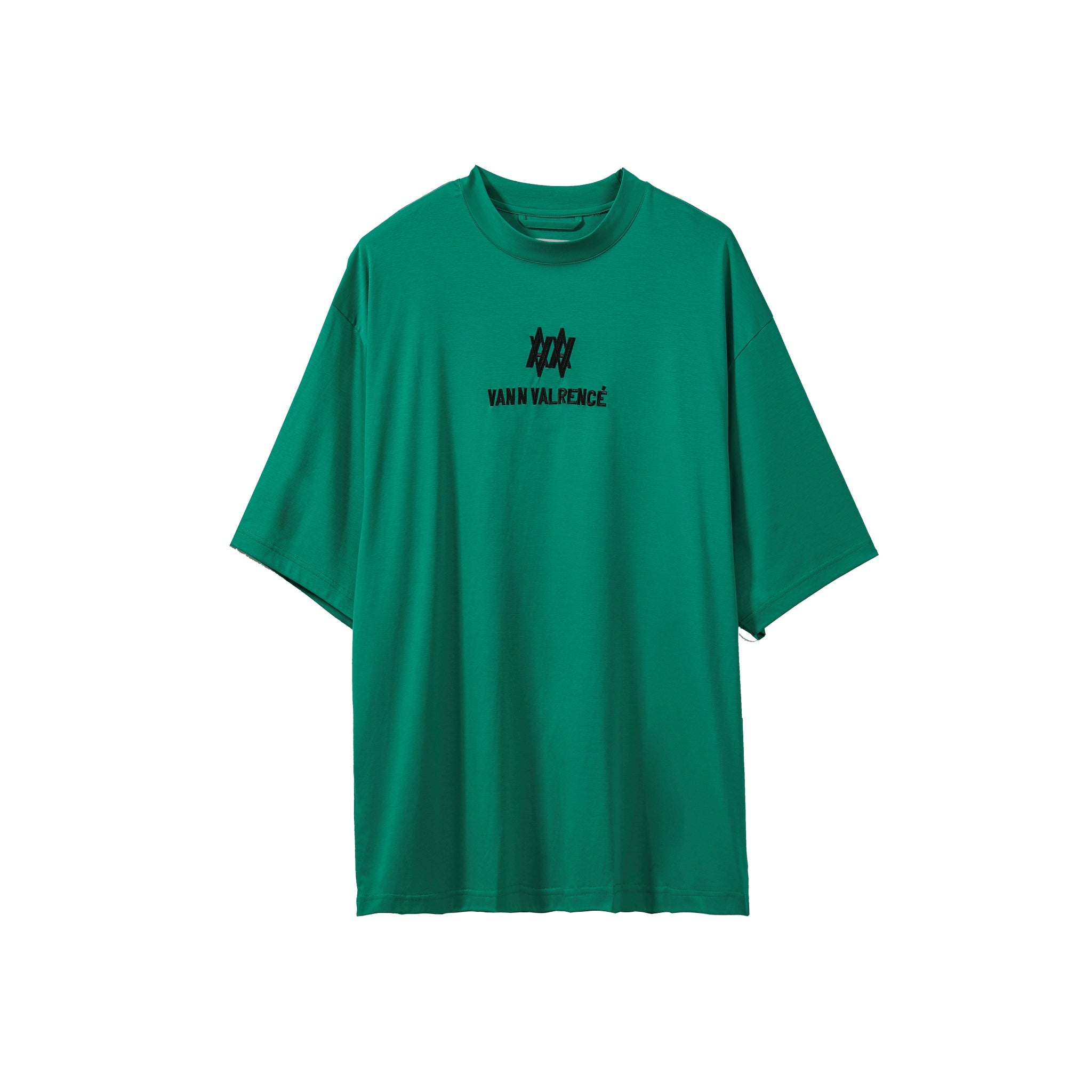 VANN VALRENCÉ Green Basic T-shirt | MADA IN CHINA