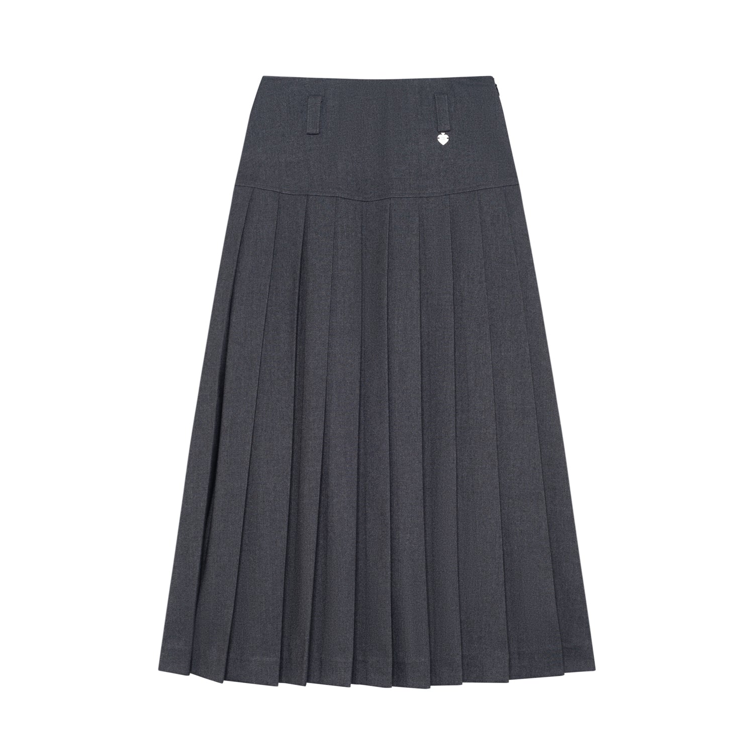 SOMESOWE Grey Academy Pleated Skirt | MADA IN CHINA