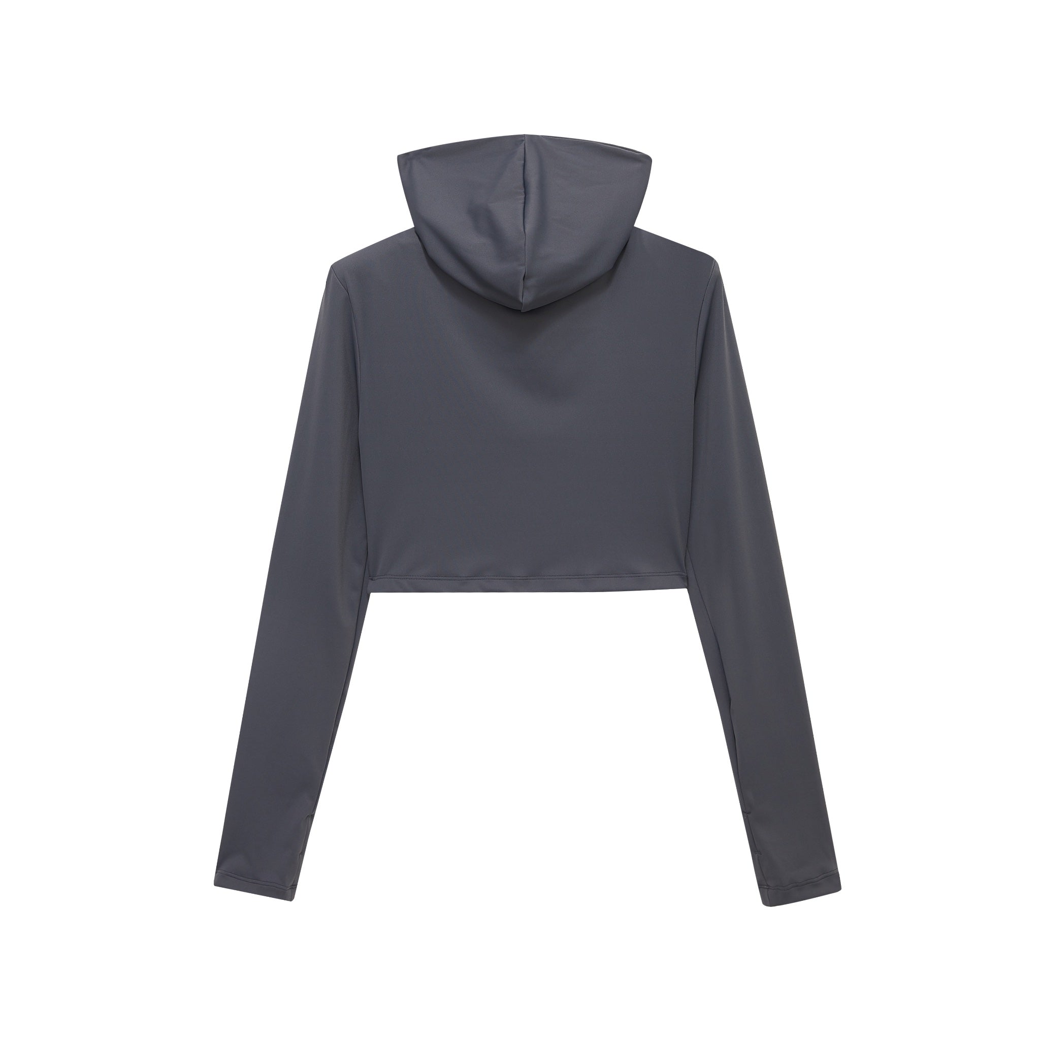 Maca Kaka Grey Zipped-up Turtleneck Jacket | MADA IN CHINA