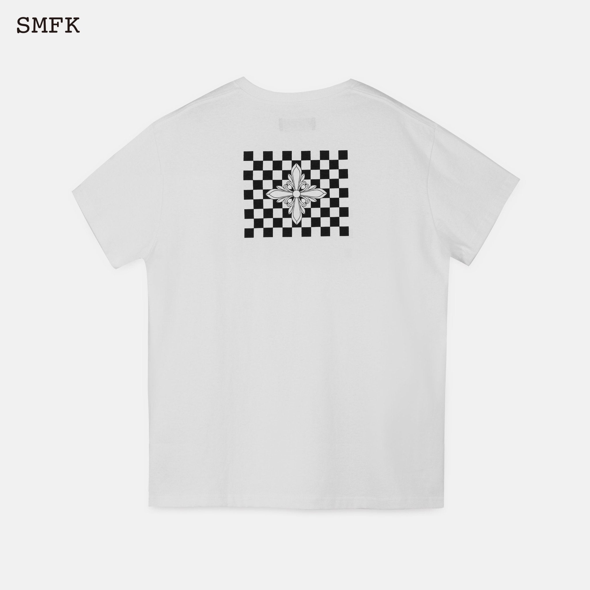 SMFK Grid Black And White Tee | MADA IN CHINA