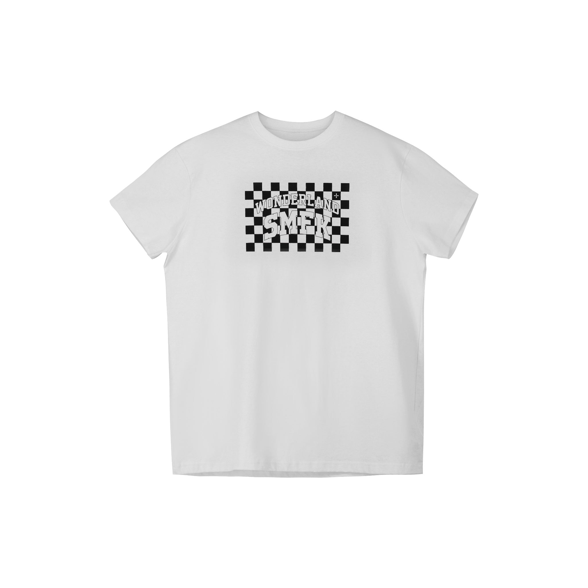 SMFK Grid Black And White Tee | MADA IN CHINA