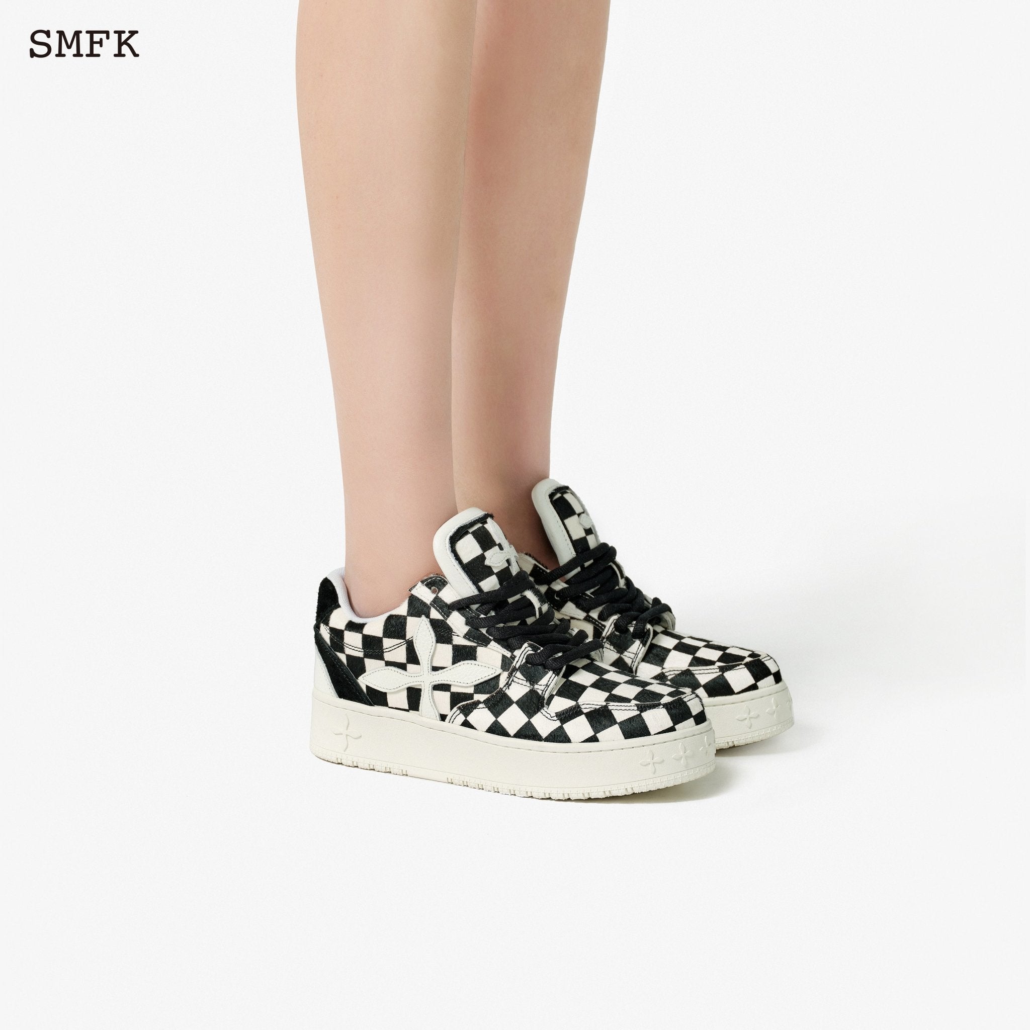 SMFK Grid Skater Sneakers | MADA IN CHINA