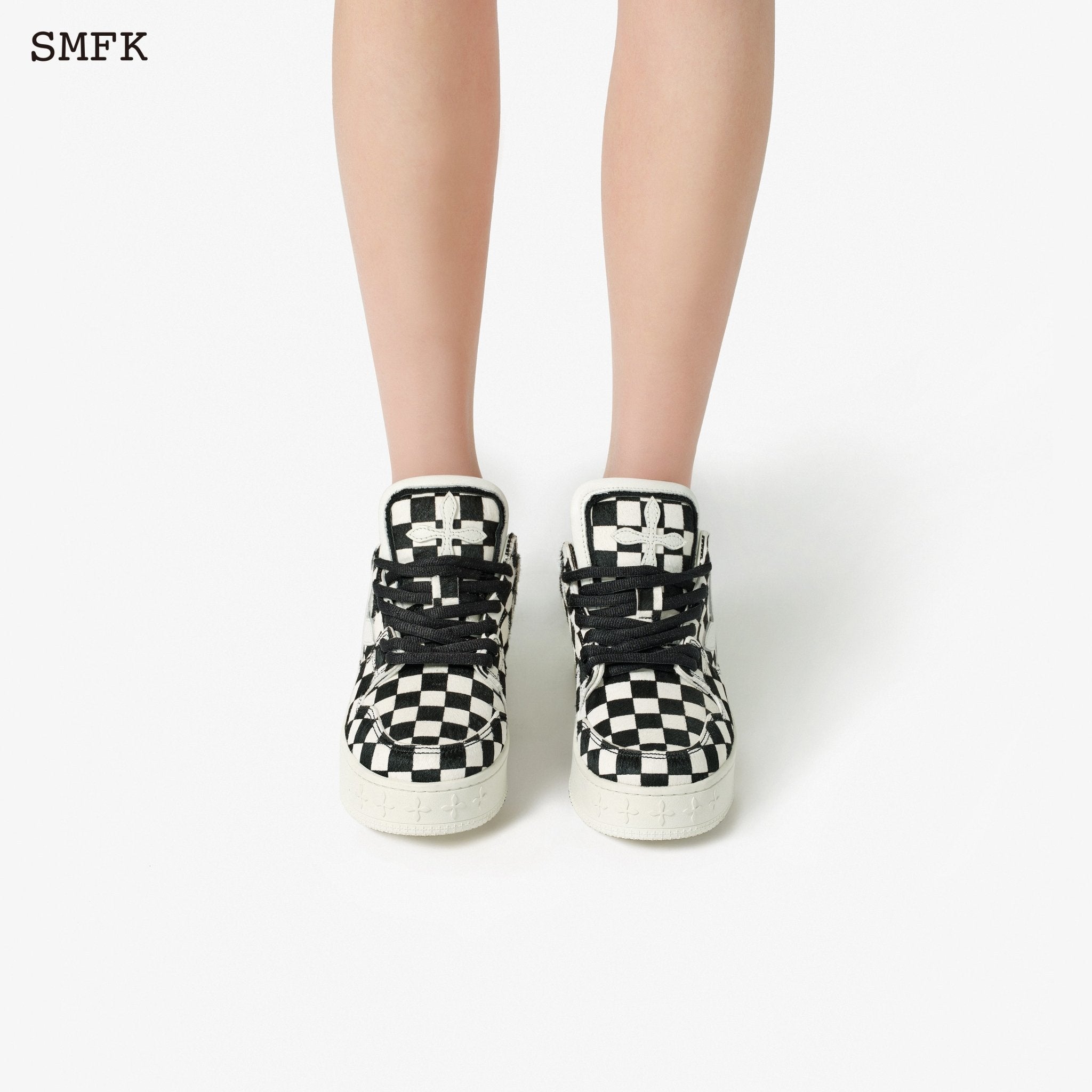 SMFK Grid Skater Sneakers | MADA IN CHINA