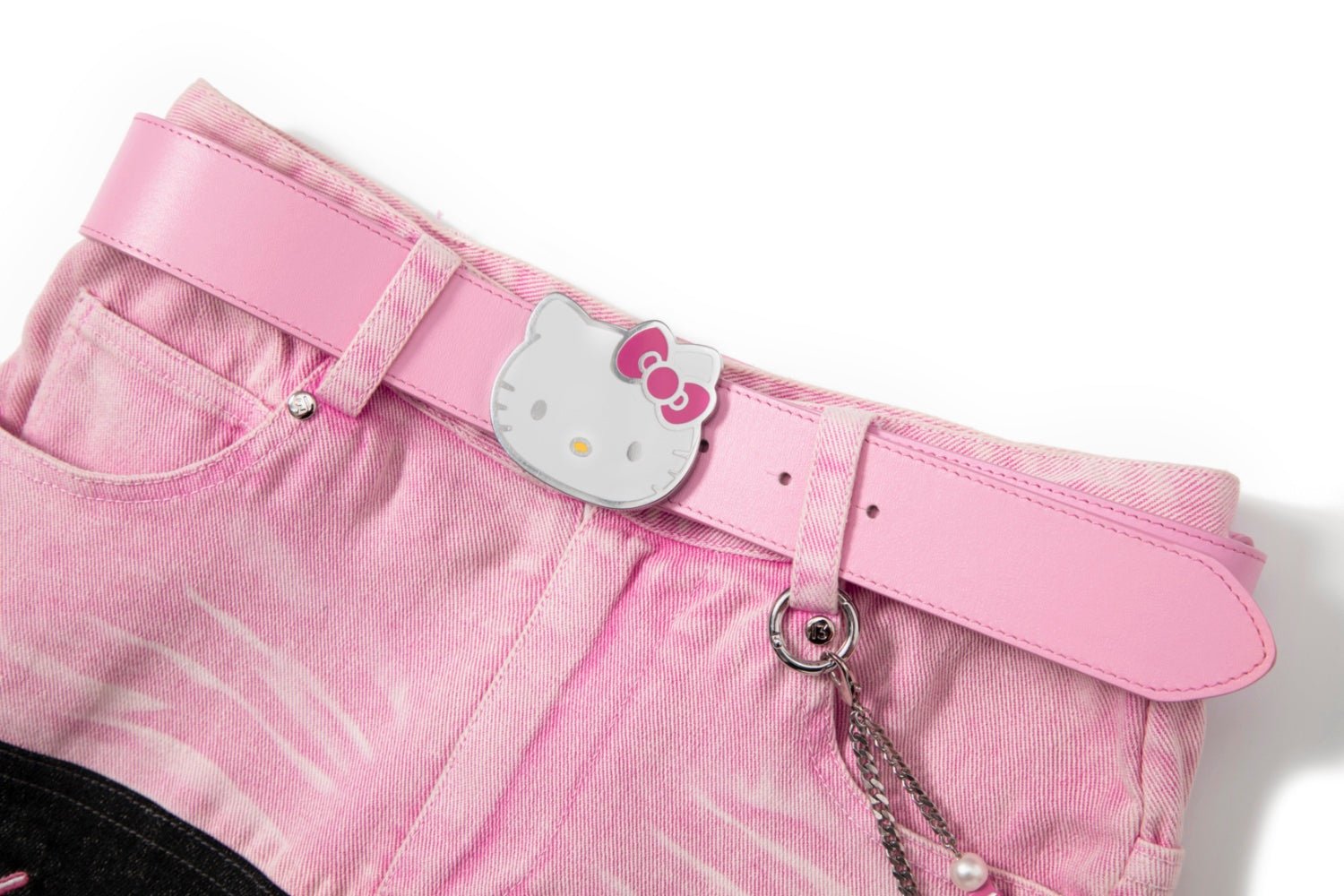 13DE MARZO Hello Kitty Patchwork Jeans | MADA IN CHINA