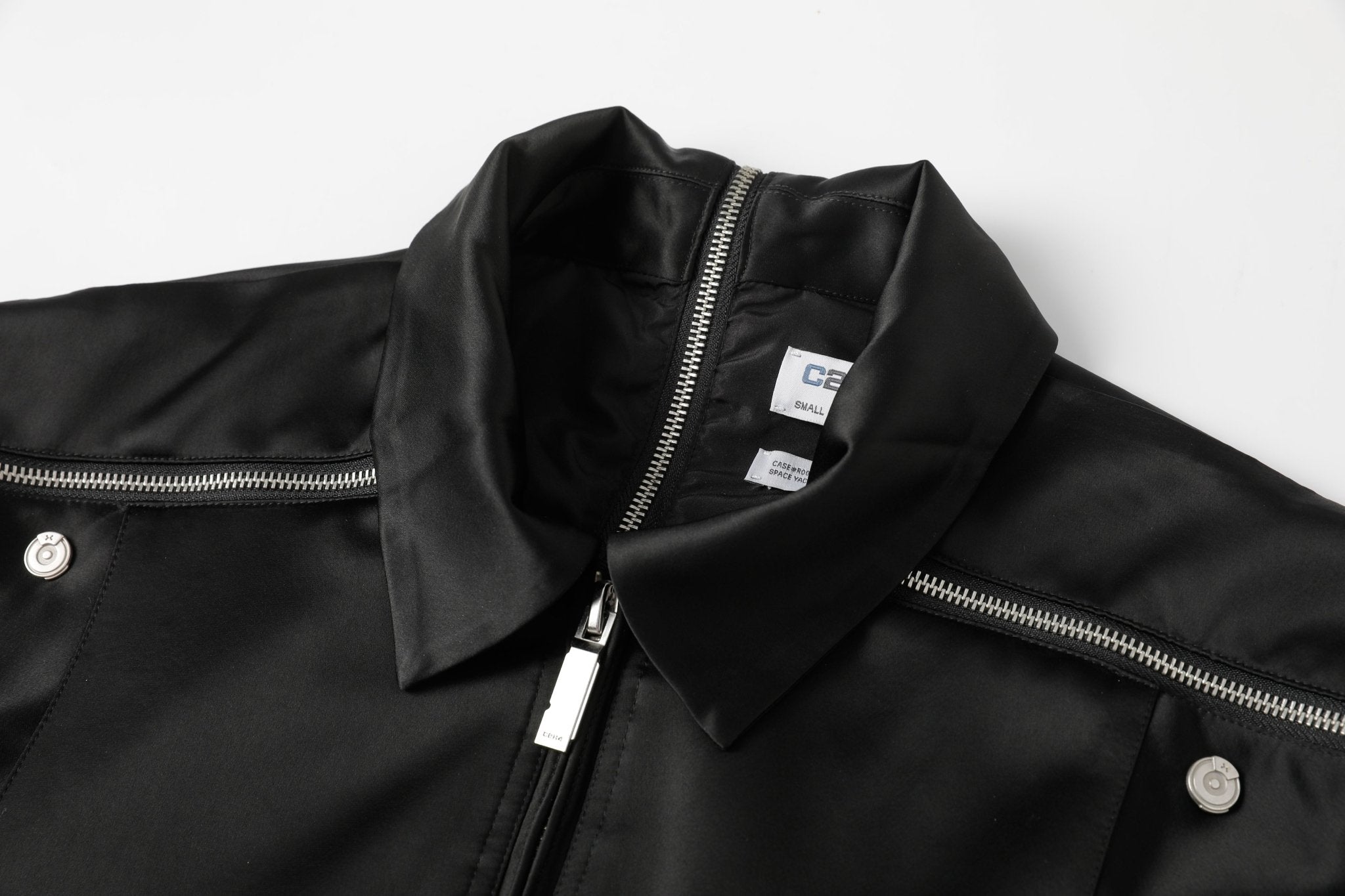 C2H4 Intervein Zipper Bomber Jacket | MADA IN CHINA