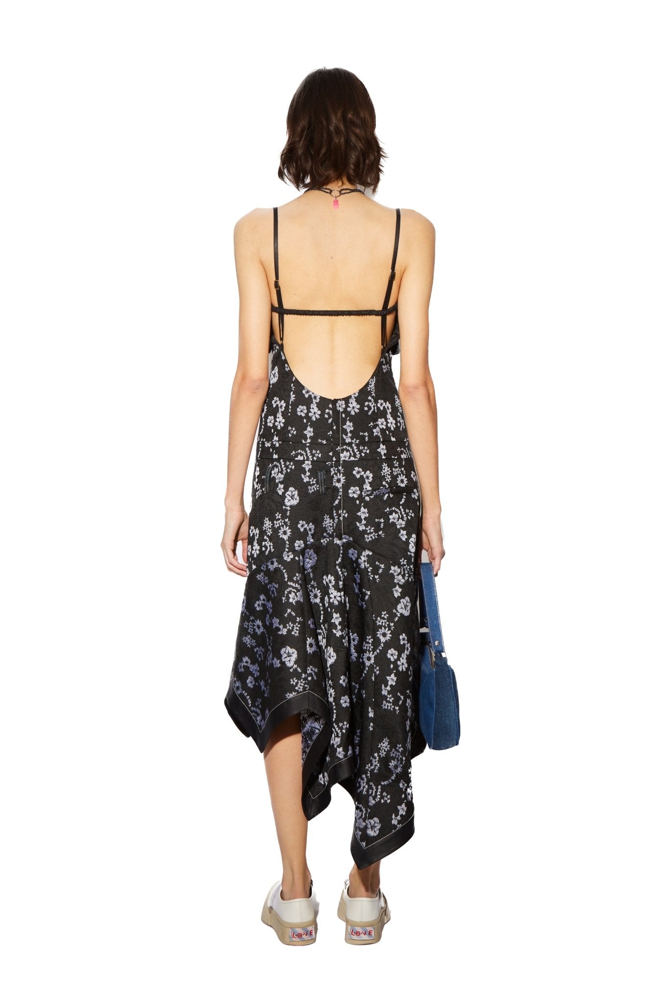 CPLUS SERIES Jacquard Scarf Slip Dress | MADA IN CHINA