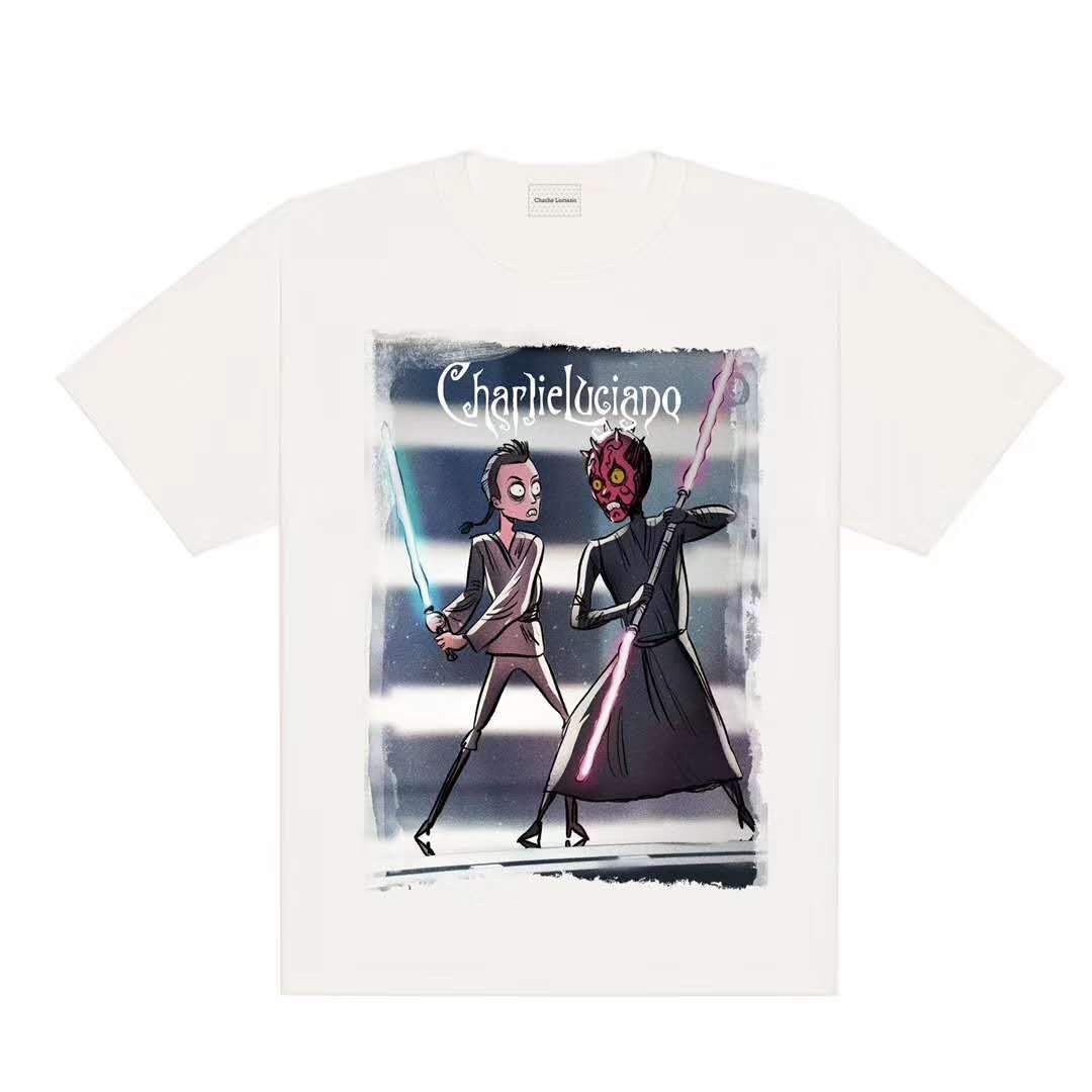 CHARLIE LUCIANO 'Jedi' Stars War Tee | MADA IN CHINA