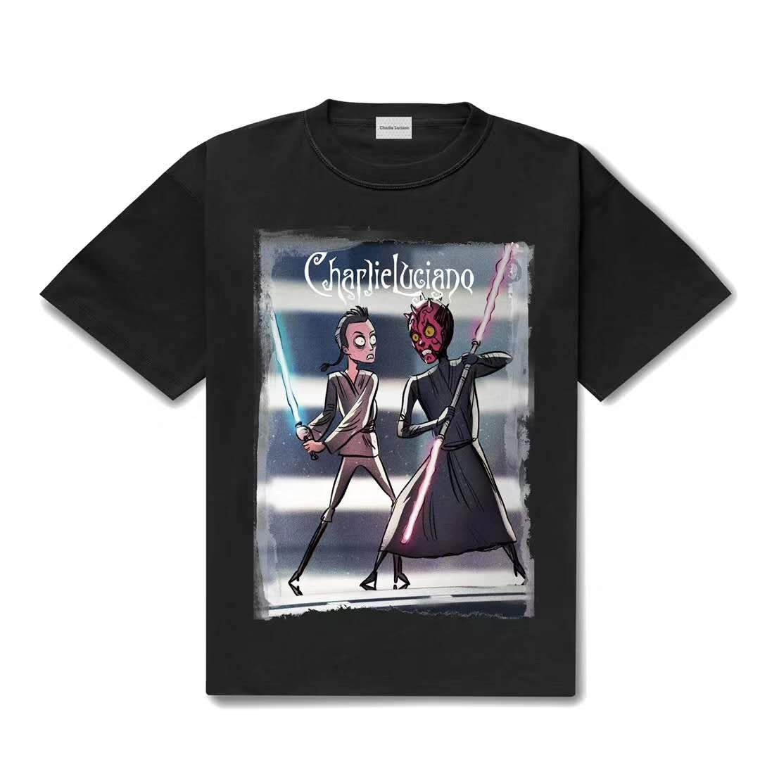 CHARLIE LUCIANO 'Jedi' Stars War Tee | MADA IN CHINA