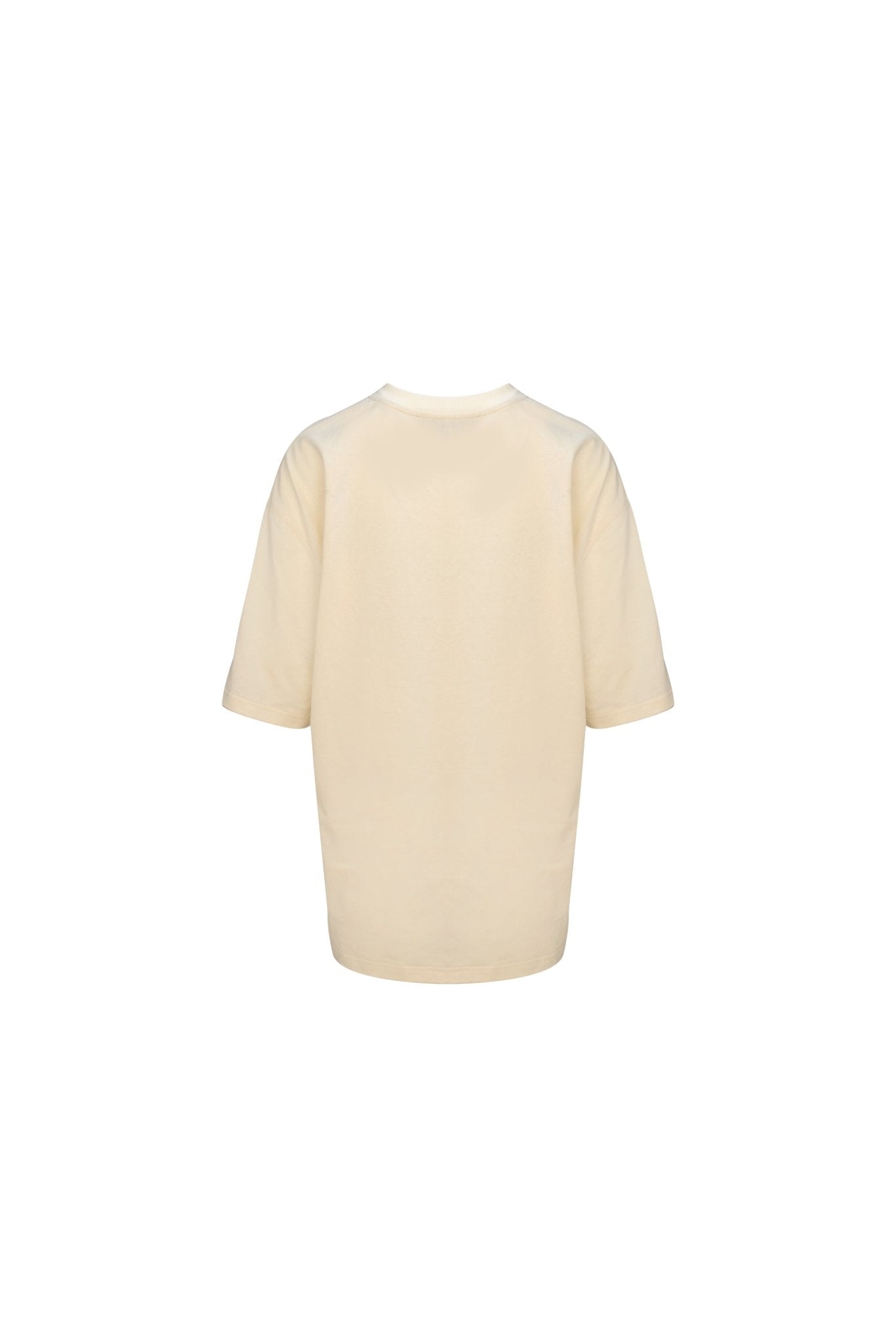 ANN ANDELMAN Jelly Letter T-shirt Beige | MADA IN CHINA