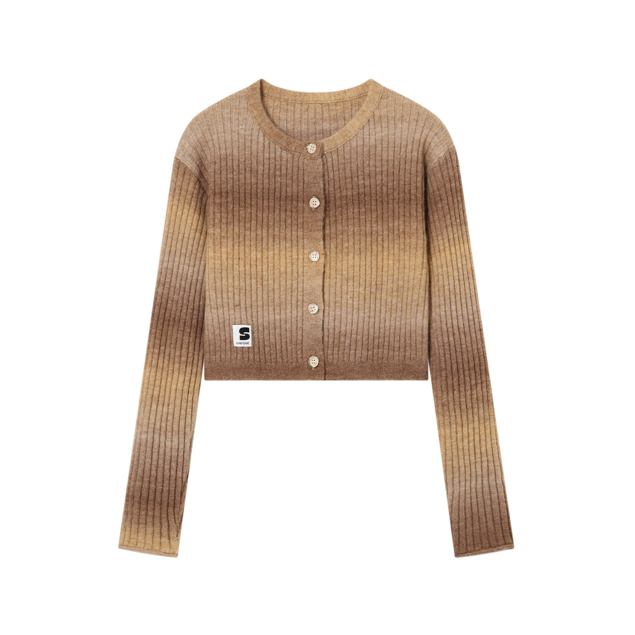 SOMESOWE Khaki Island Sunset Cardigan | MADA IN CHINA