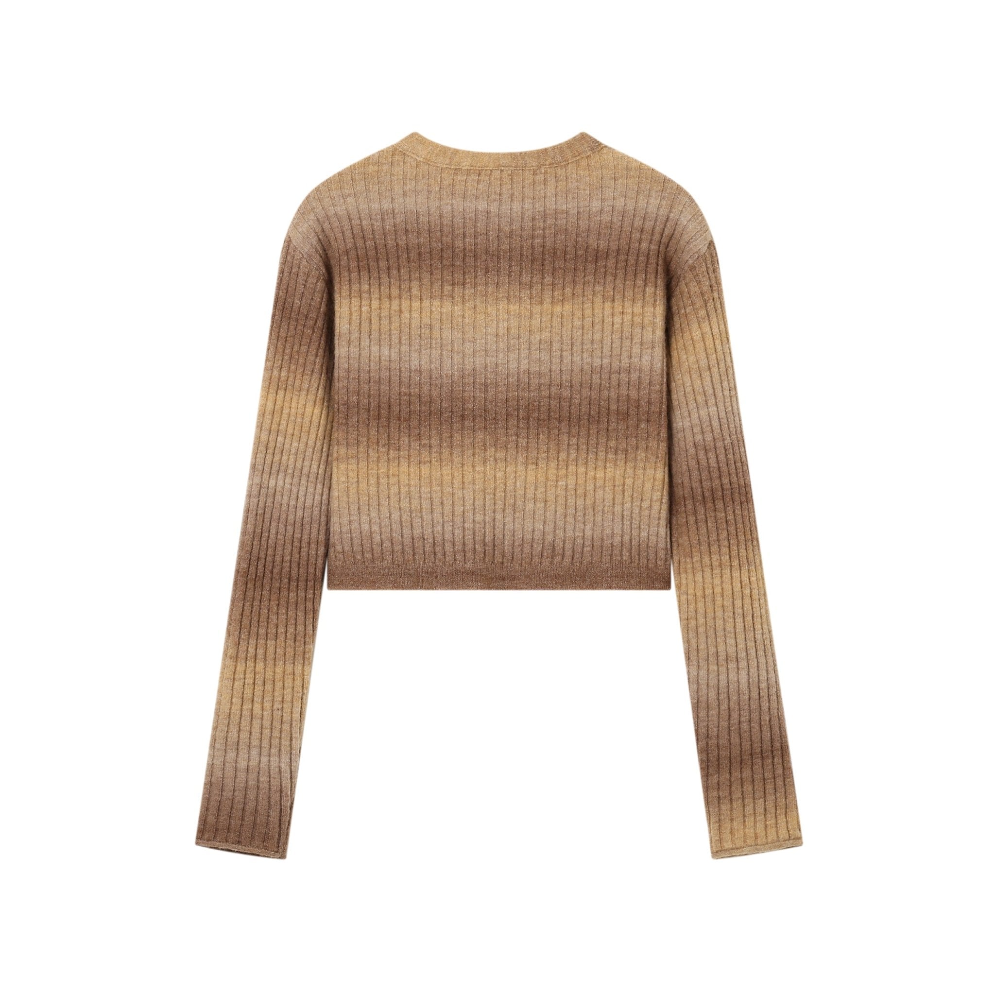 SOMESOWE Khaki Island Sunset Cardigan | MADA IN CHINA