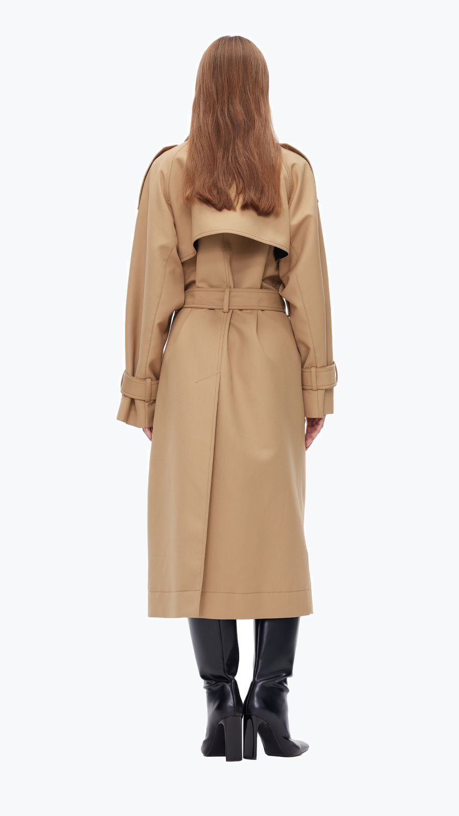 ANN ANDELMAN Khaki Trench Coat | MADA IN CHINA