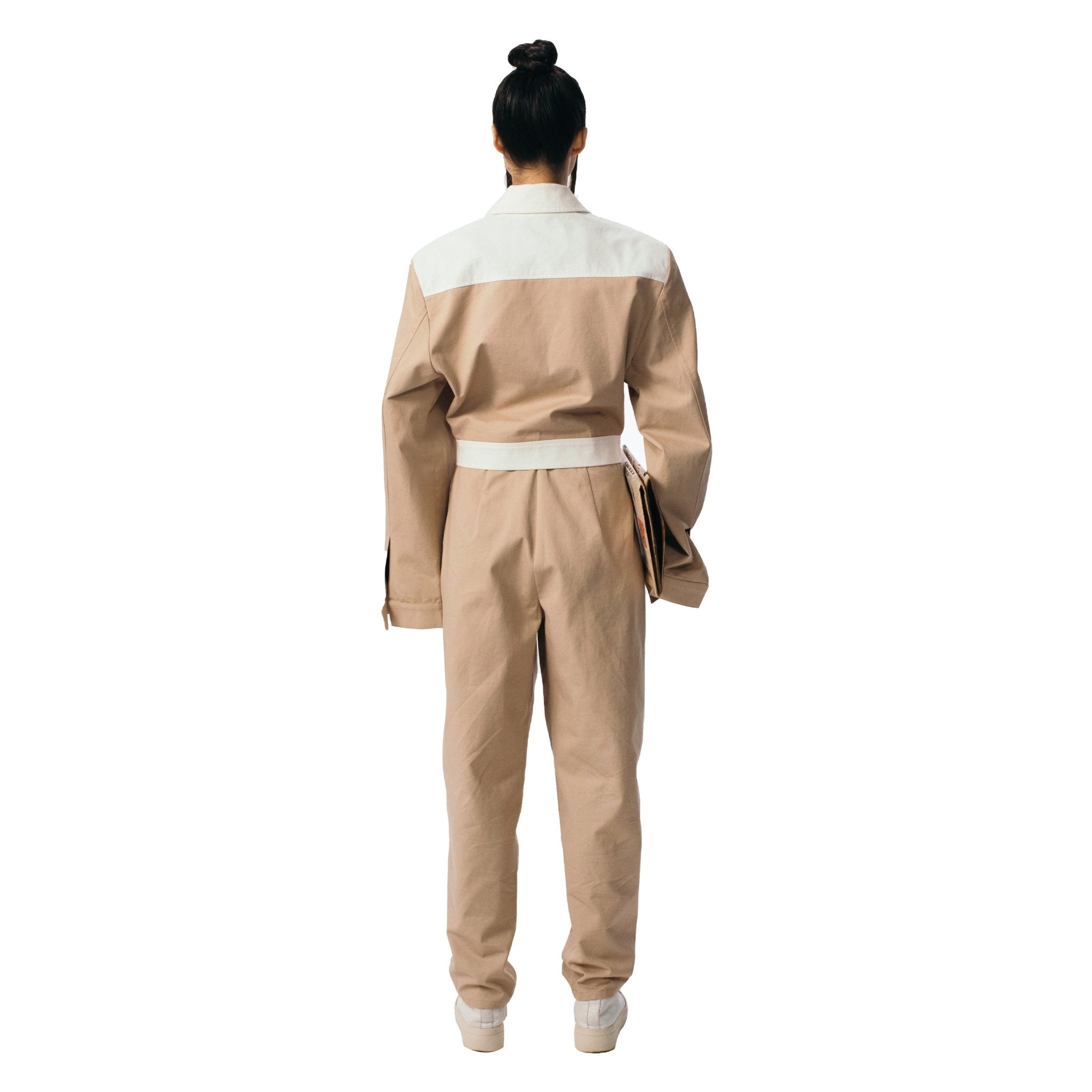 ANN ANDELMAN Khaki Work Jacket | MADA IN CHINA