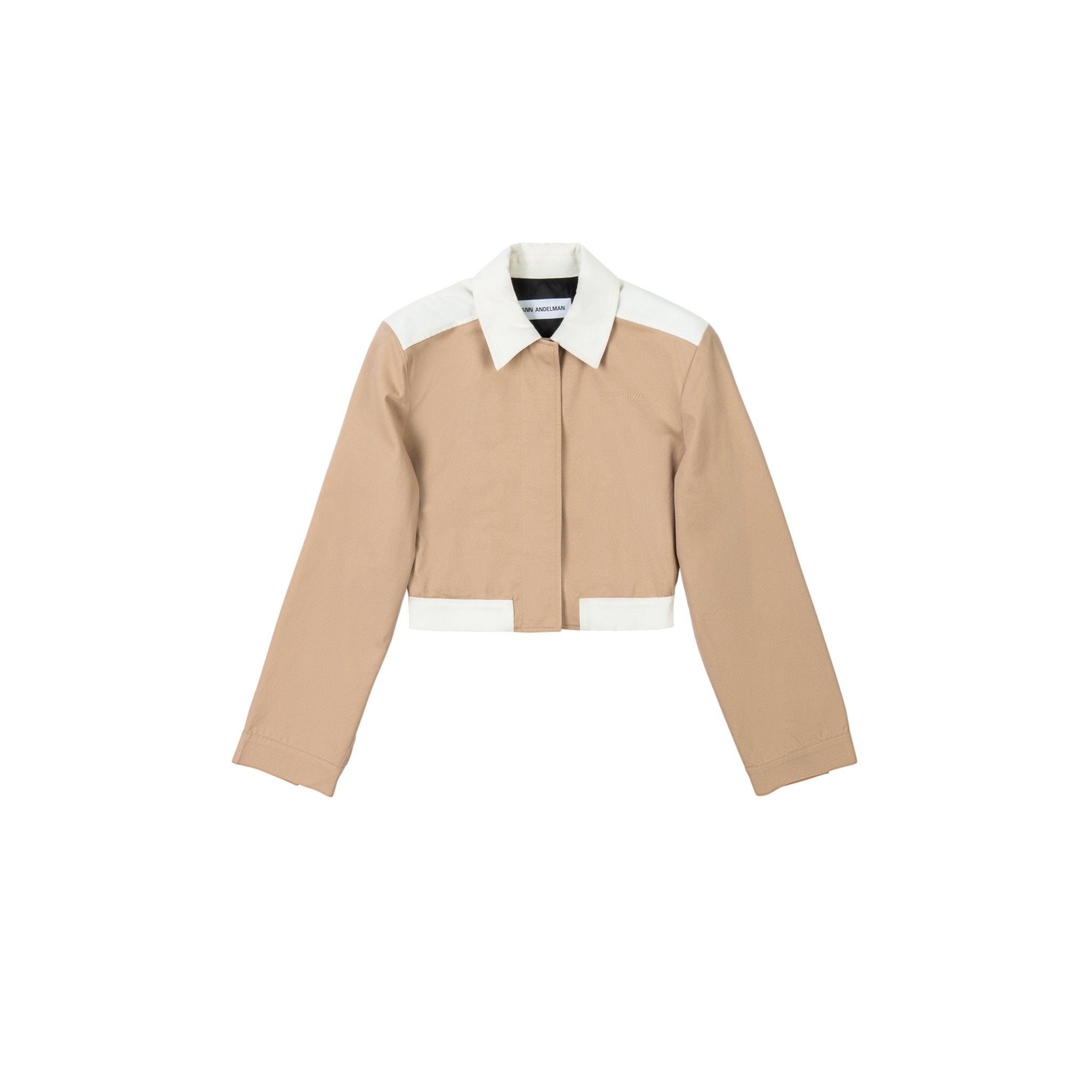 ANN ANDELMAN Khaki Work Jacket | MADA IN CHINA