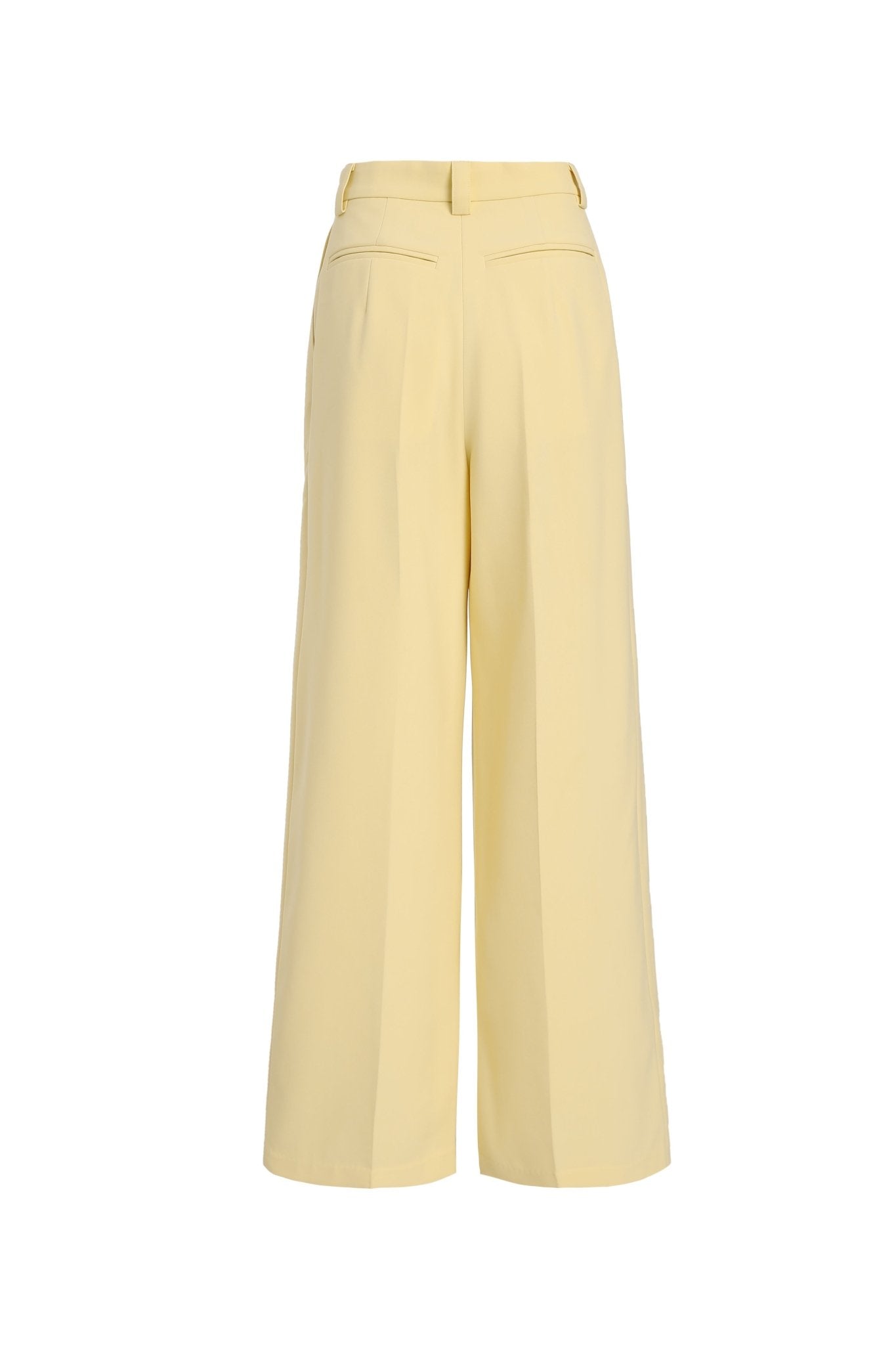 RAY CHU Lemon Overlapped Peekaboo Cut Out Trousers | MADA IN CHINA