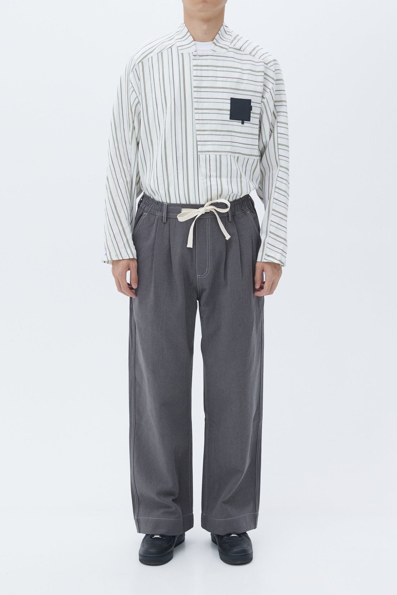 ROARINGWILD Linen Striped Shirt | MADA IN CHINA