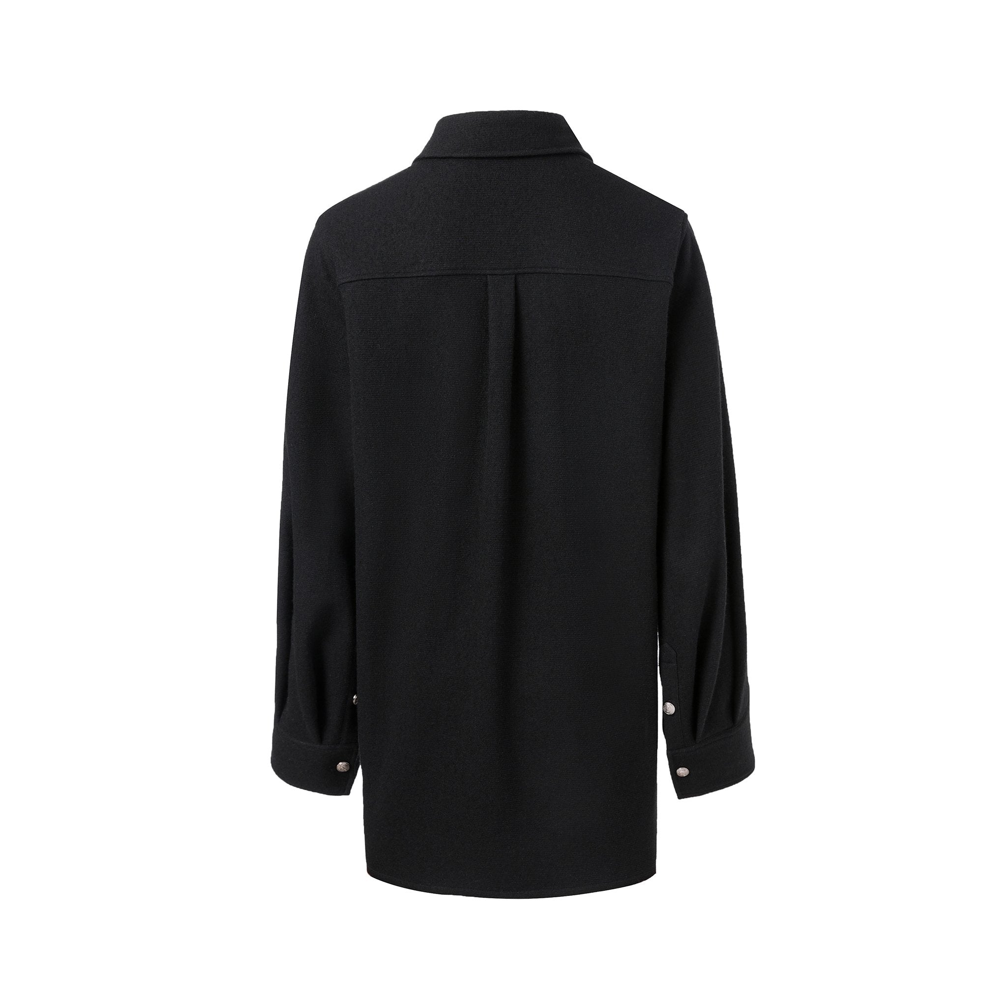 Ther. Long-Sleeved Wool Shirt | MADA IN CHINA