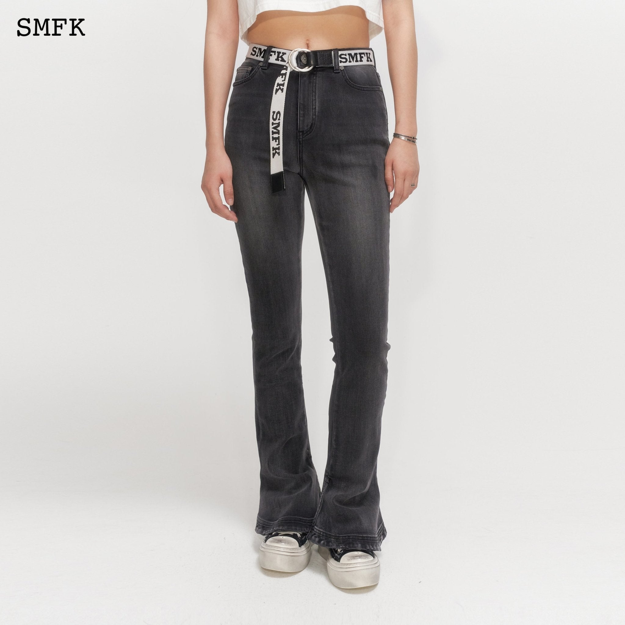 SMFK Mermaid Black Tight Jeans | MADA IN CHINA