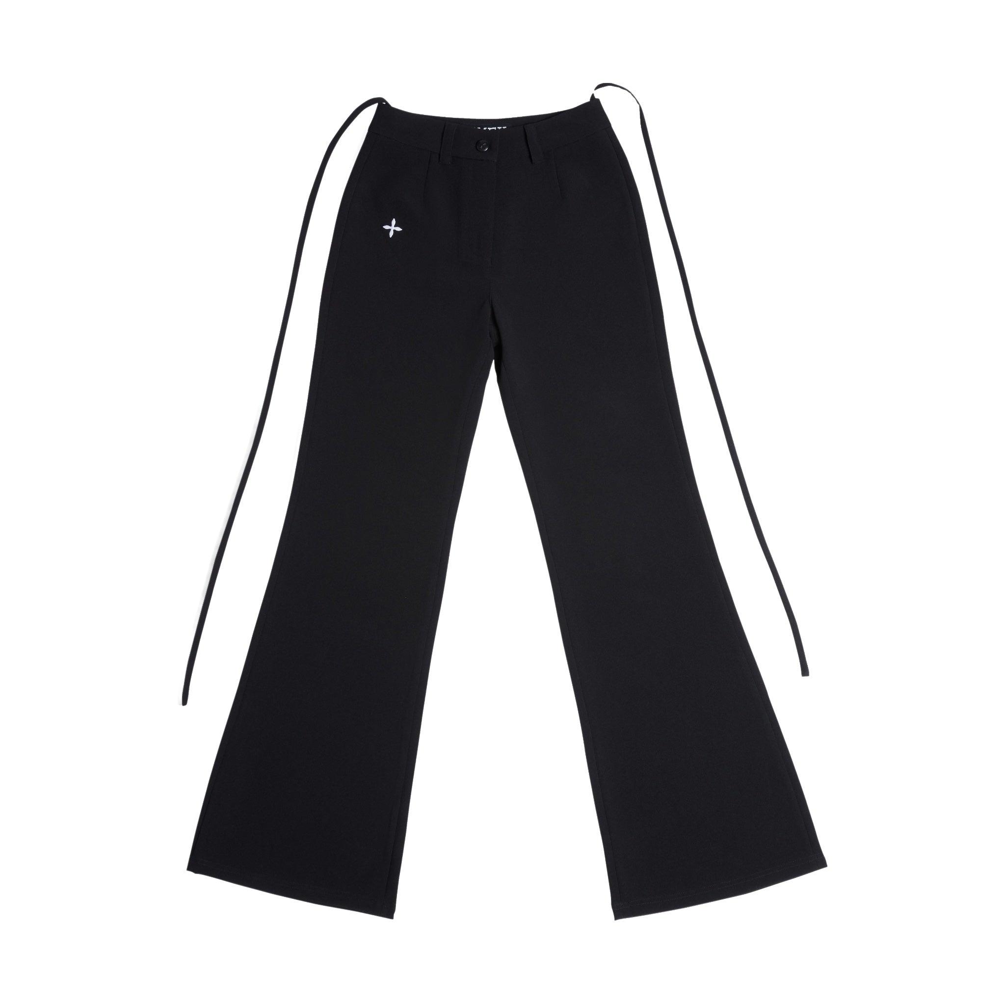 SMFK Mermaid Classic High Waist Suit Pants Midnight Black | MADA IN CHINA