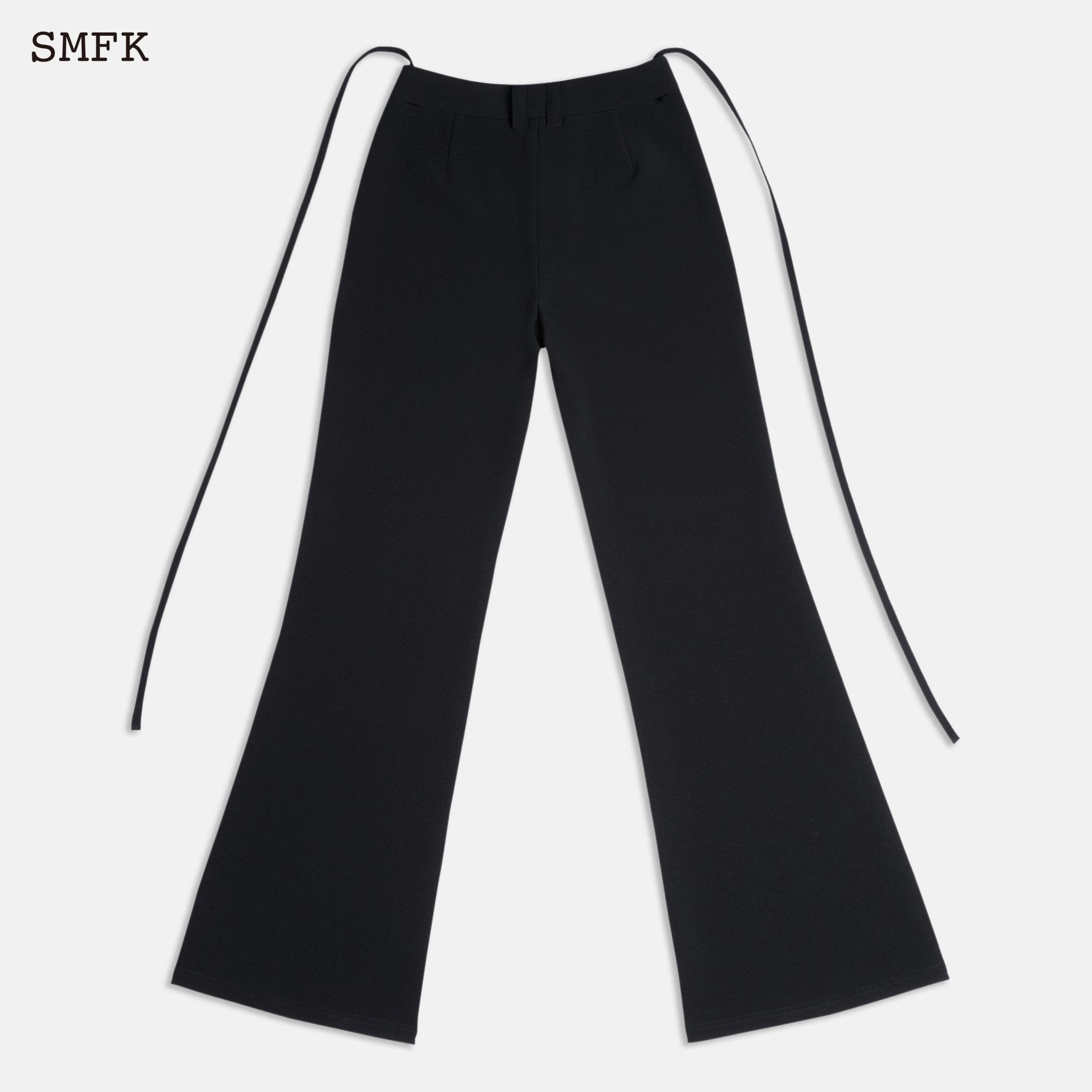 SMFK Mermaid Classic High Waist Suit Pants Midnight Black | MADA IN CHINA