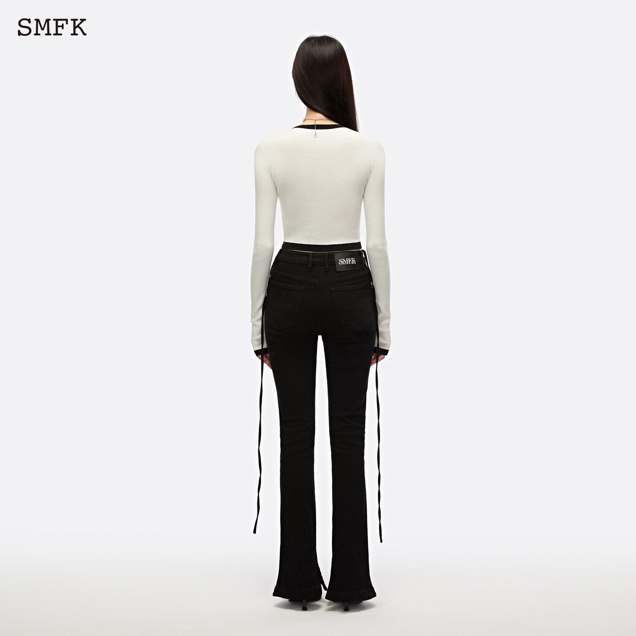 SMFK Mermaid Skinny Jeans Midnight Black | MADA IN CHINA