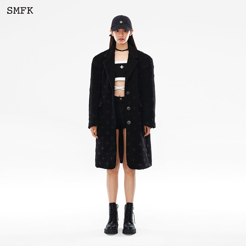 SMFK Midnight Garden Classic Wool Coat | MADA IN CHINA