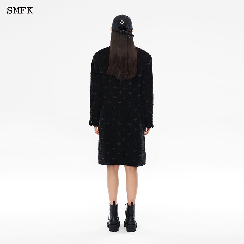 SMFK Midnight Garden Classic Wool Coat | MADA IN CHINA