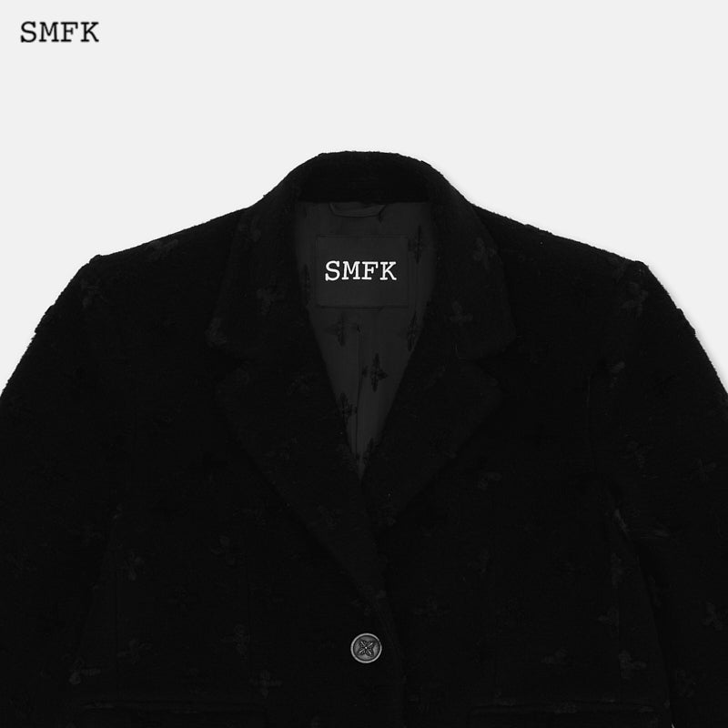 SMFK Midnight Garden Classic Wool Coat | MADA IN CHINA