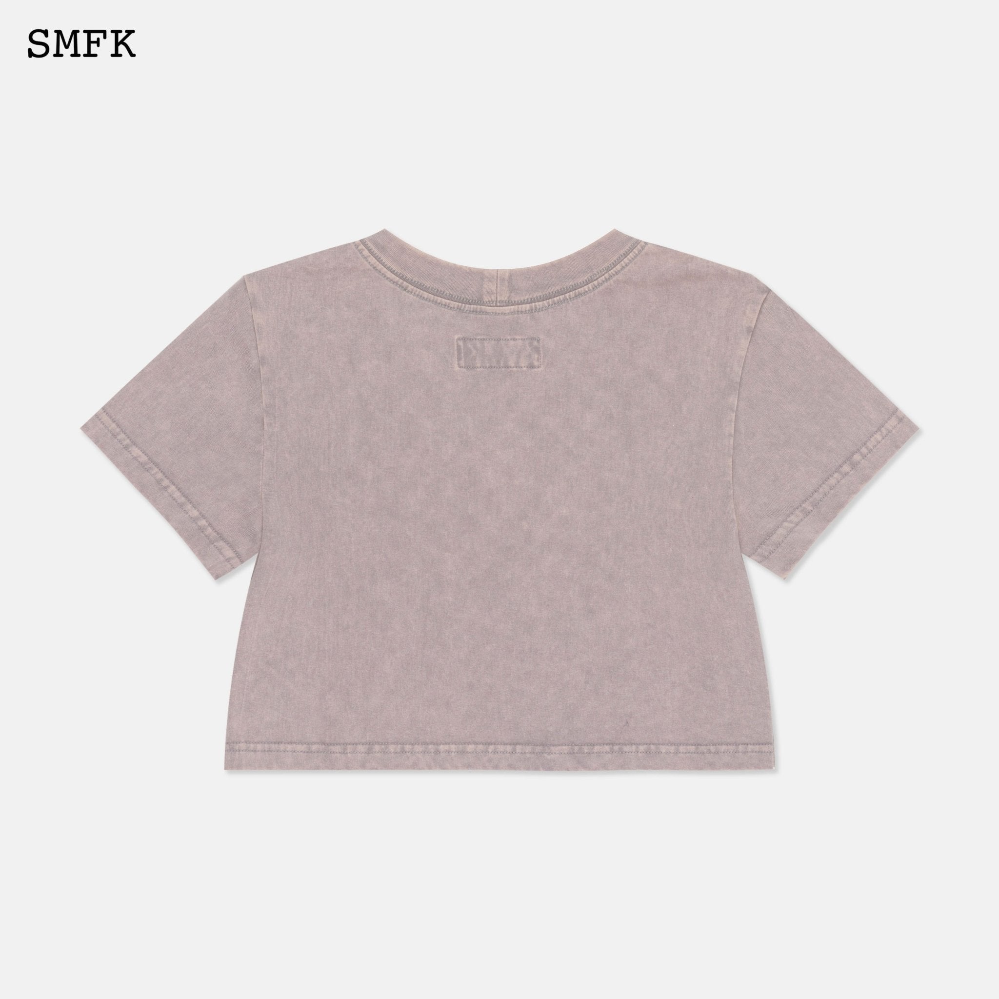 SMFK Model Light Grey Short T-shirt | MADA IN CHINA