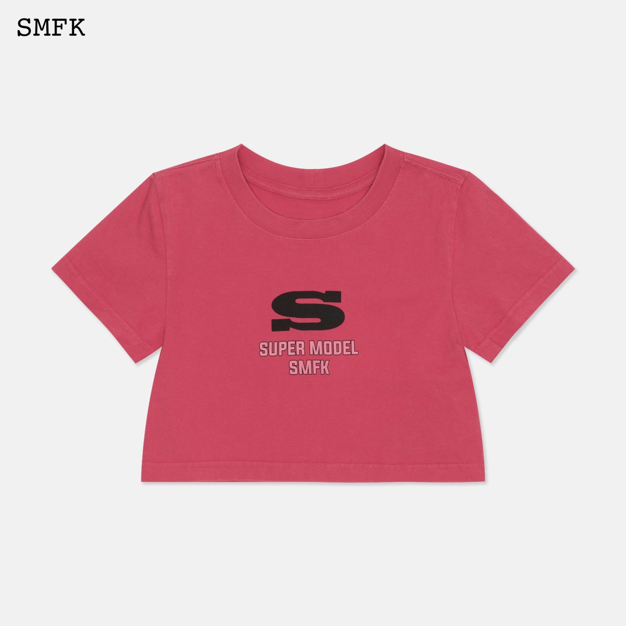 SMFK Model Red Short T-shirt | MADA IN CHINA