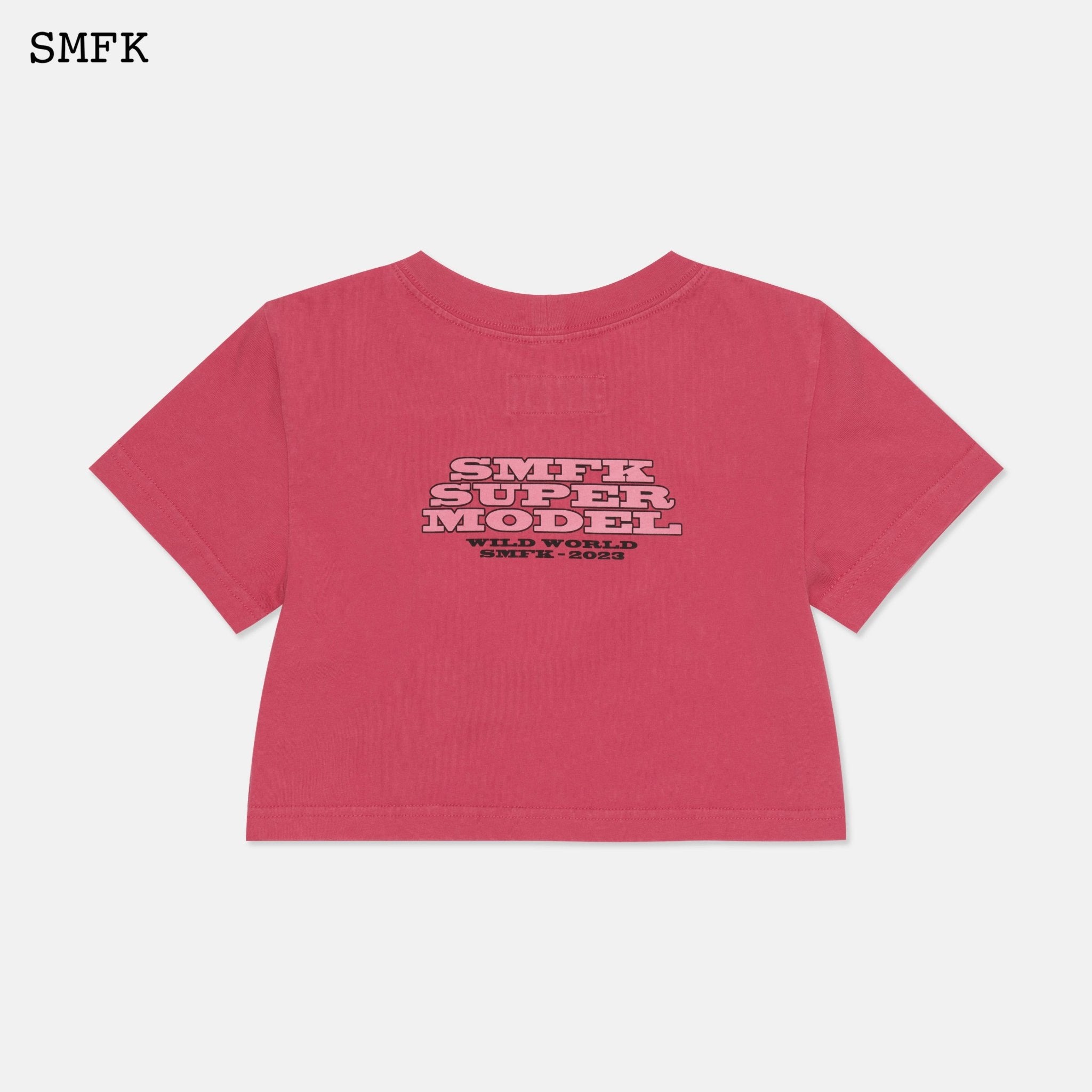 SMFK Model Red Short T-shirt | MADA IN CHINA