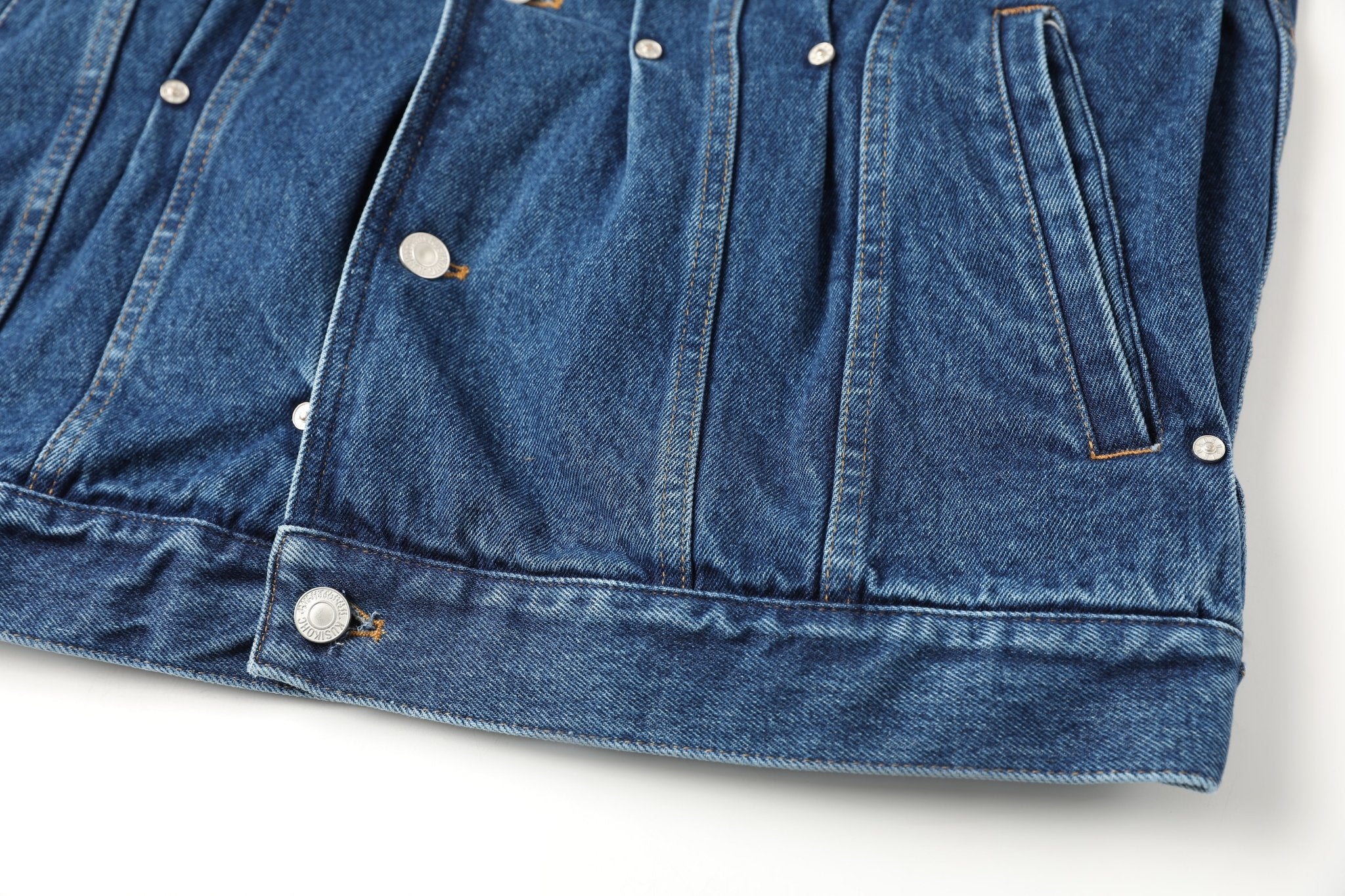 Multi Rivet Denim Jacket | MADAX