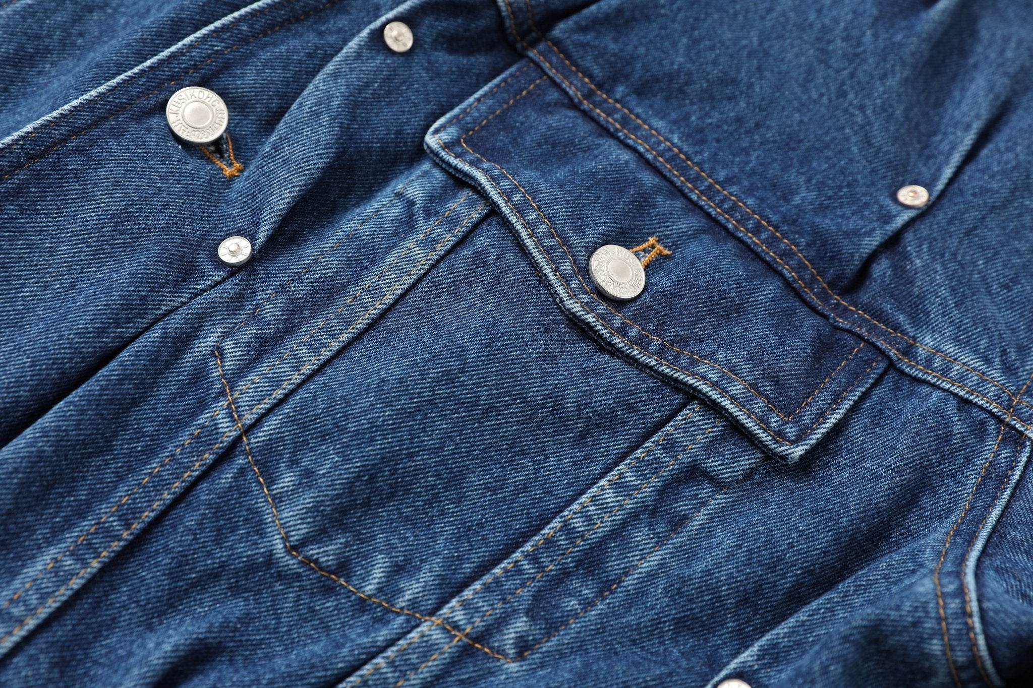 Multi Rivet Denim Jacket | MADAX