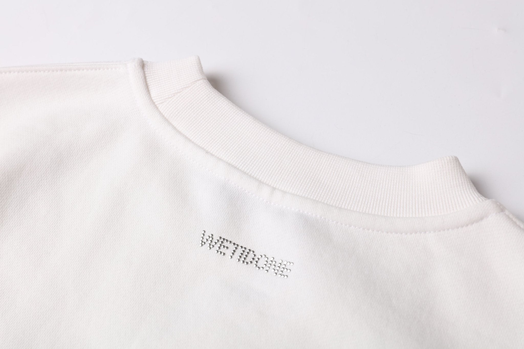 WE11DONE Off-White New Logo Sweatshirt | MADA IN CHINA