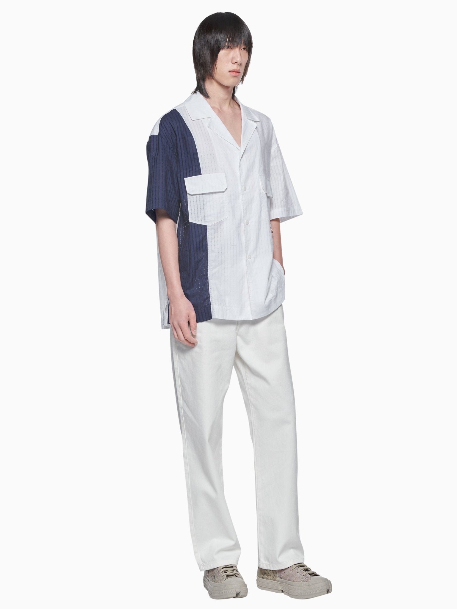 FENGCHEN WANG Patchwork Shirt | MADA IN CHINA