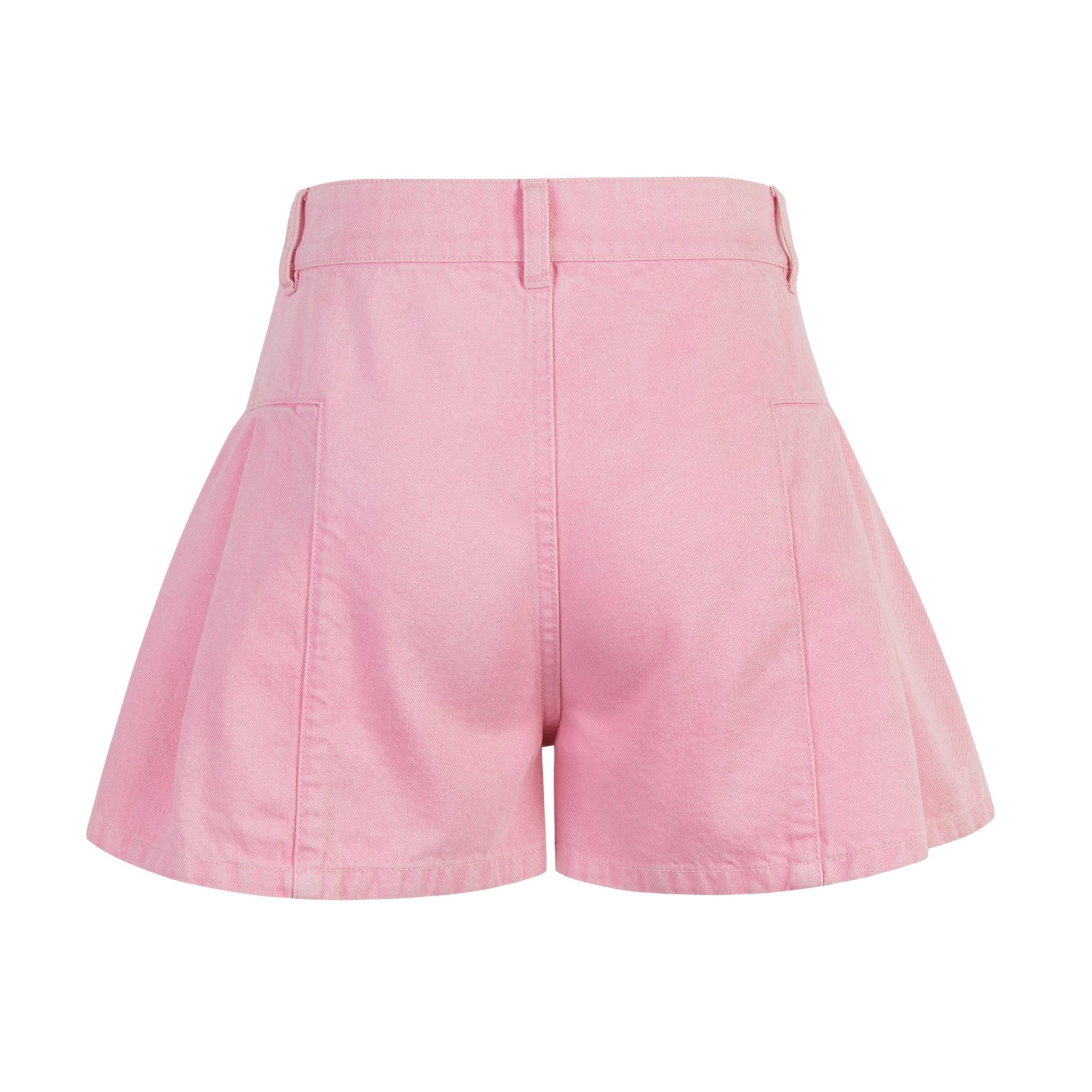 THREE QUARTERS Pink A-Shape Shorts | MADA IN CHINA