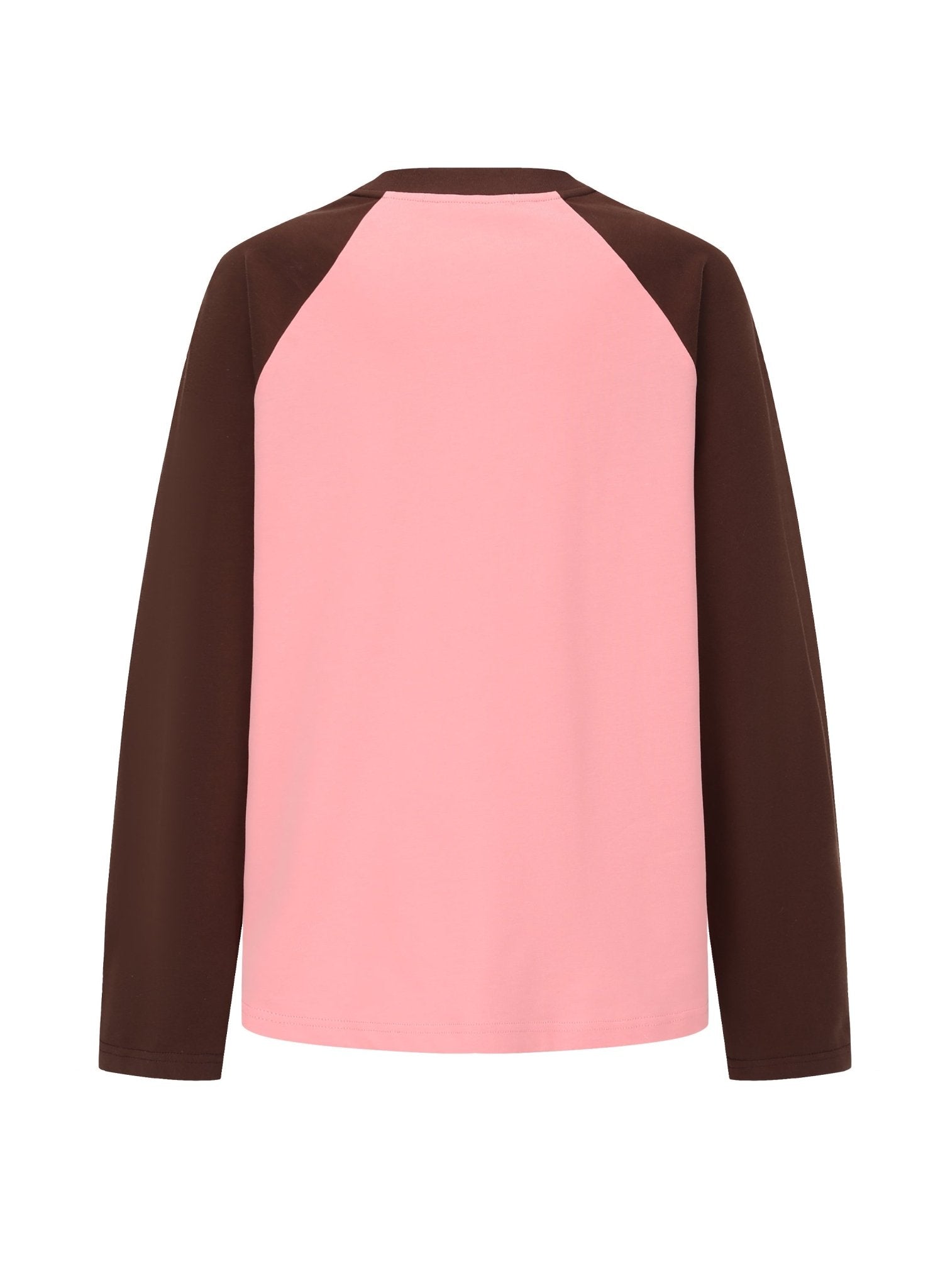 Alexia Sandra Pink And Brown Alexia Bunny Raglan T-Shirt | MADA IN CHINA