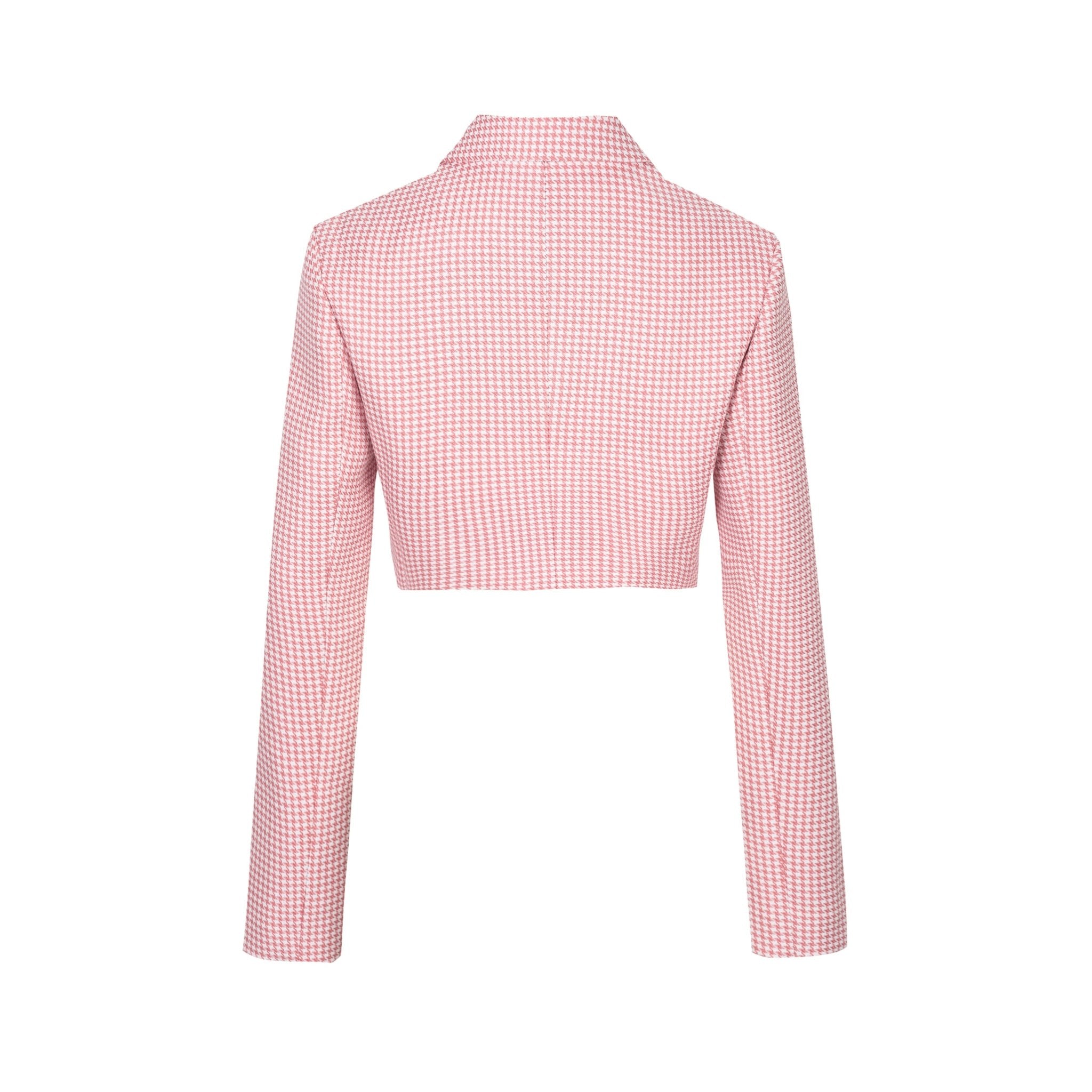 Alexia Sandra Pink Butterfly Button Blazer | MADA IN CHINA