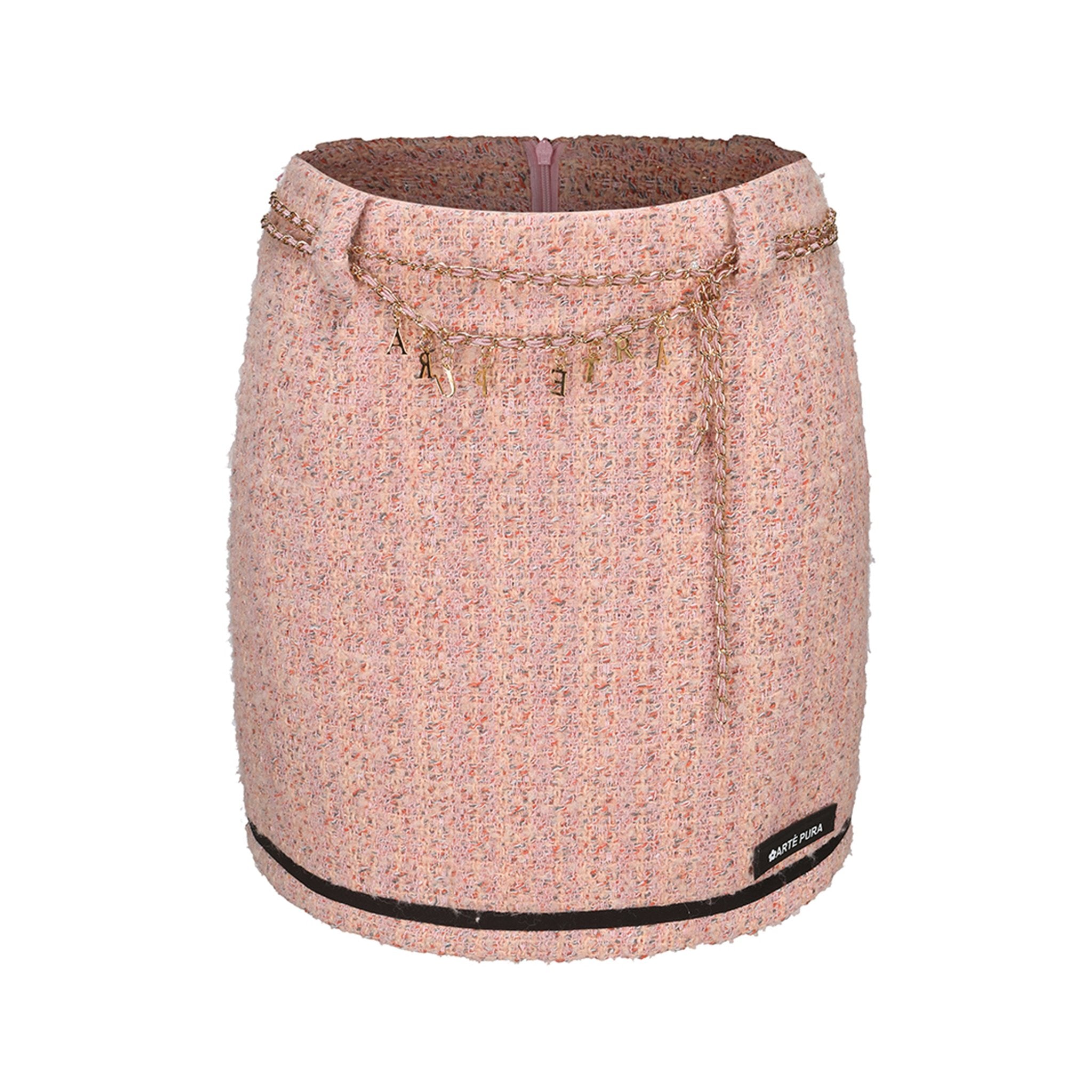 ARTE PURA Pink Chain Skirt | MADA IN CHINA