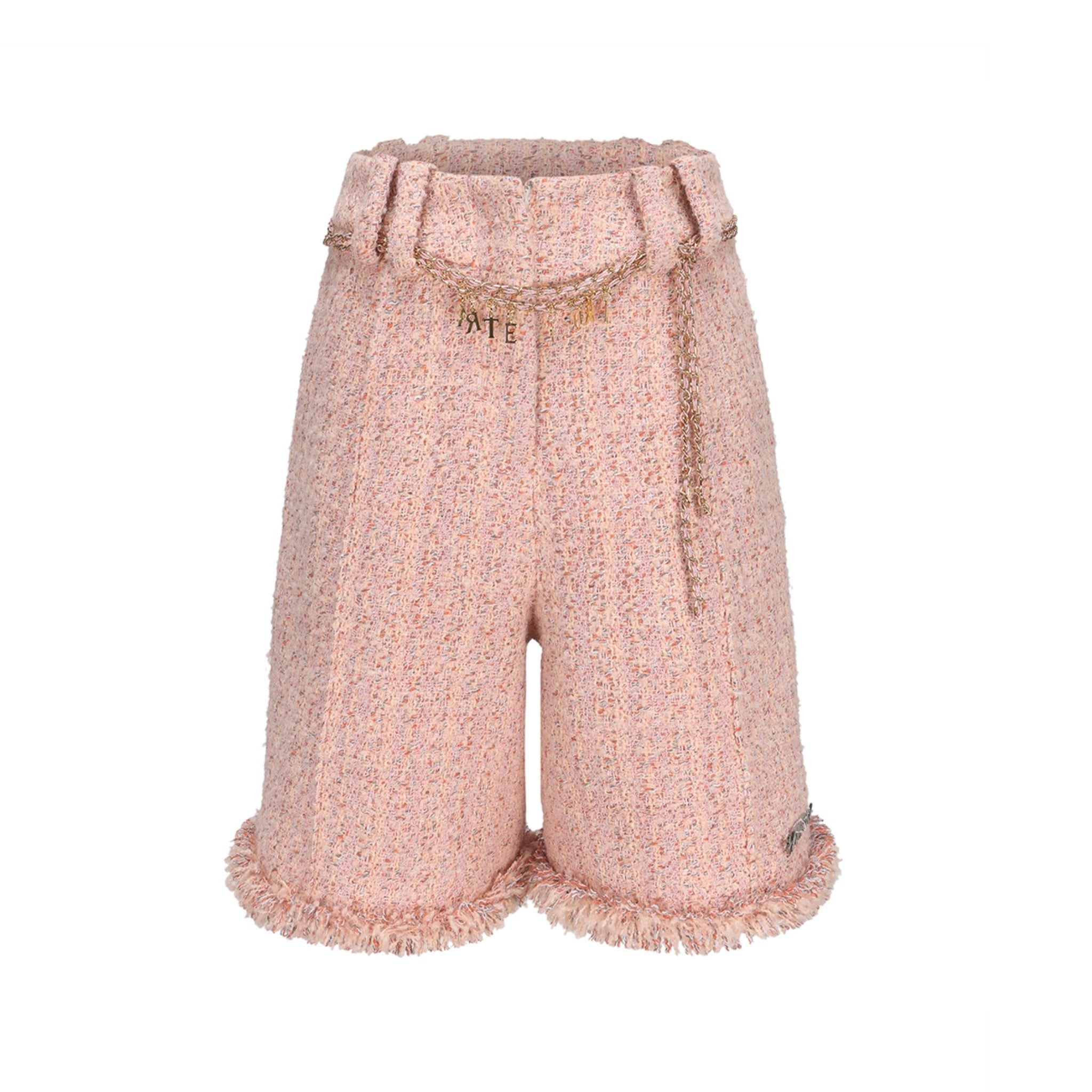 ARTE PURA Pink Knitted Shorts | MADA IN CHINA