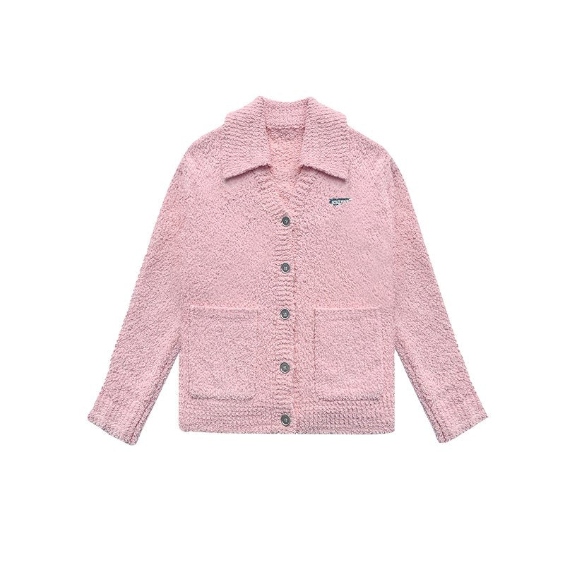 SOMESOWE Pink Polar Fleece Coat | MADA IN CHINA