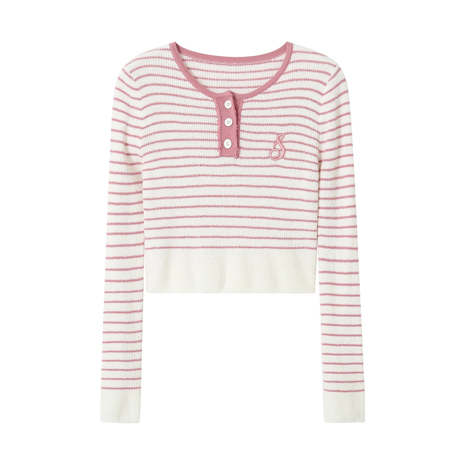 SOMESOWE Pink Stripe Shirt | MADA IN CHINA