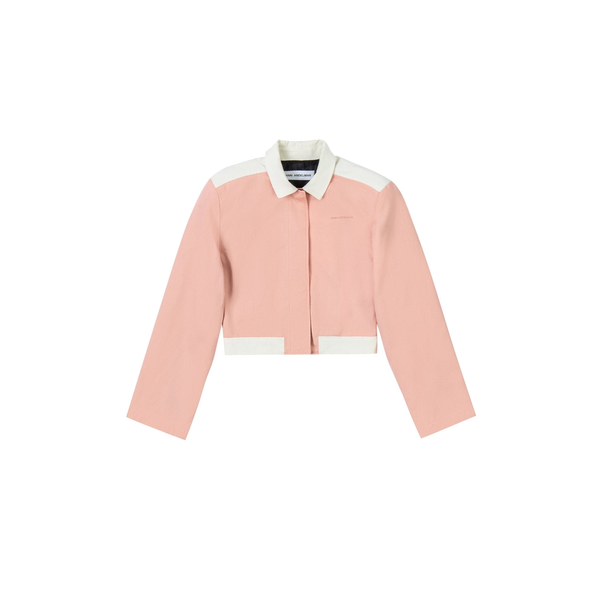 ANN ANDELMAN Pink Work Jacket | MADA IN CHINA