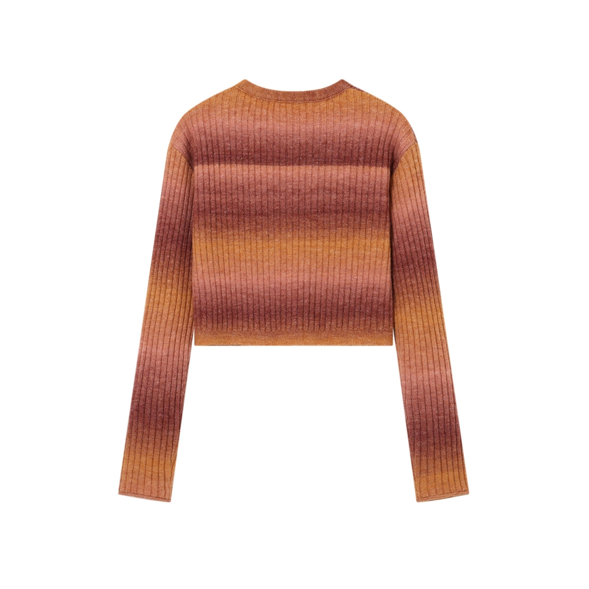 SOMESOWE Red Island Sunset Cardigan | MADA IN CHINA