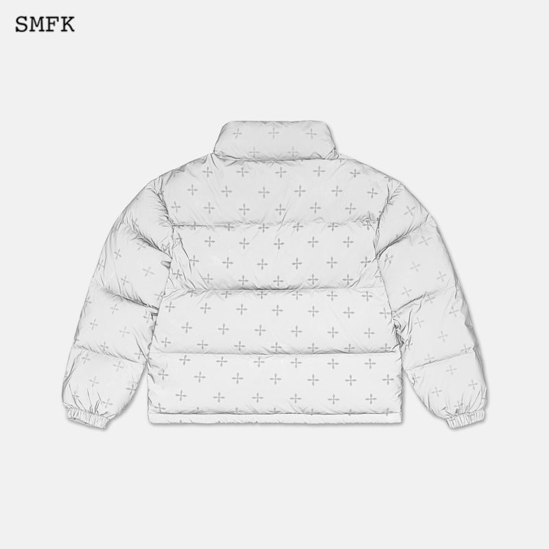 SMFK Reflective Garden Polar Down Jacket | MADA IN CHINA