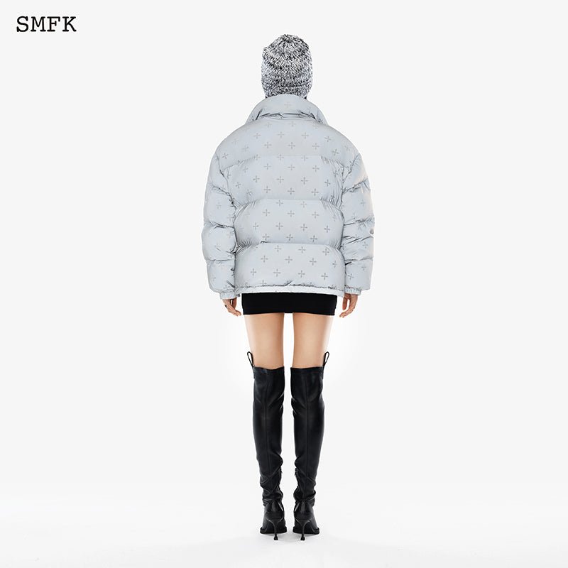 SMFK Reflective Garden Polar Down Jacket | MADA IN CHINA