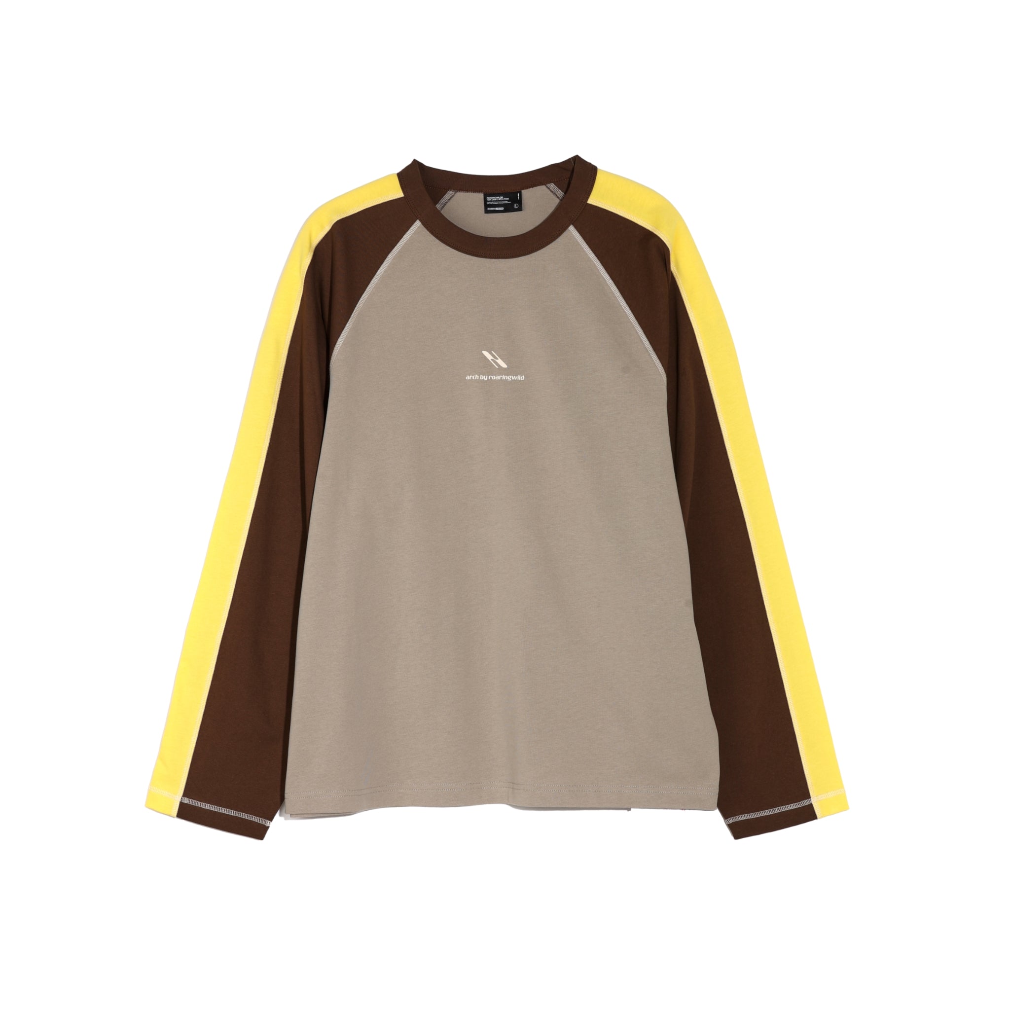 ARCH Retro Sewing LS T-Shirt Khaki | MADA IN CHINA