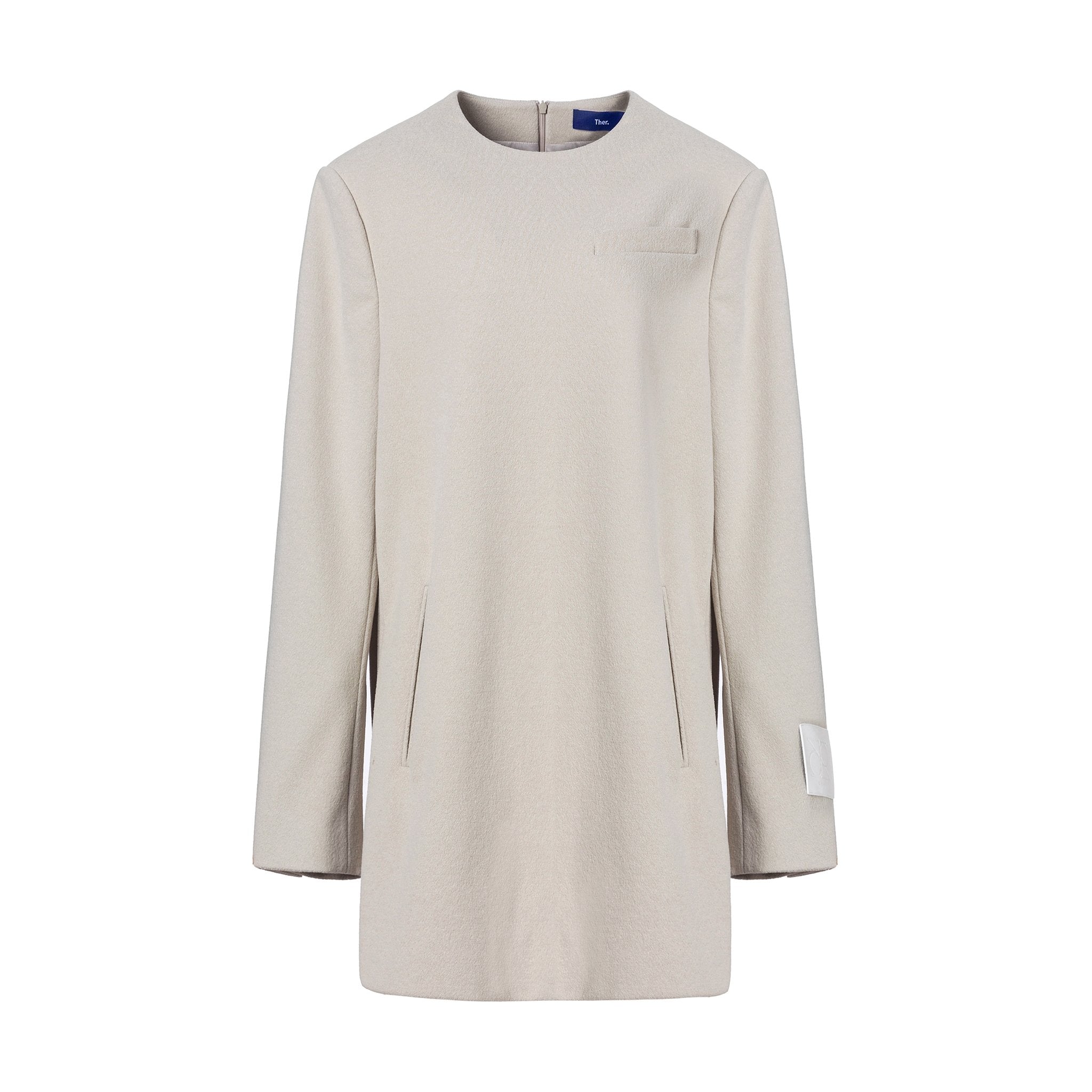 Ther. Round-Neck Blazer | MADA IN CHINA